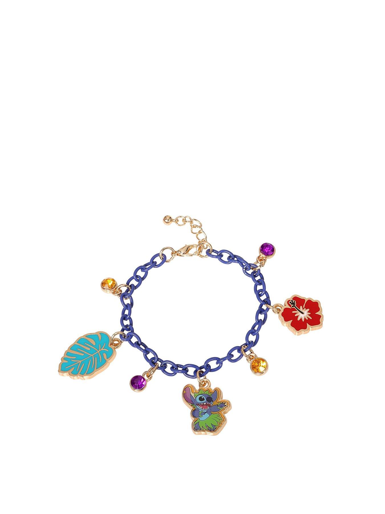 Disney Stitch 7 Charm Bracelet