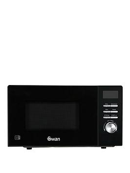 Swan 20L 700W Digital Microwave- Black