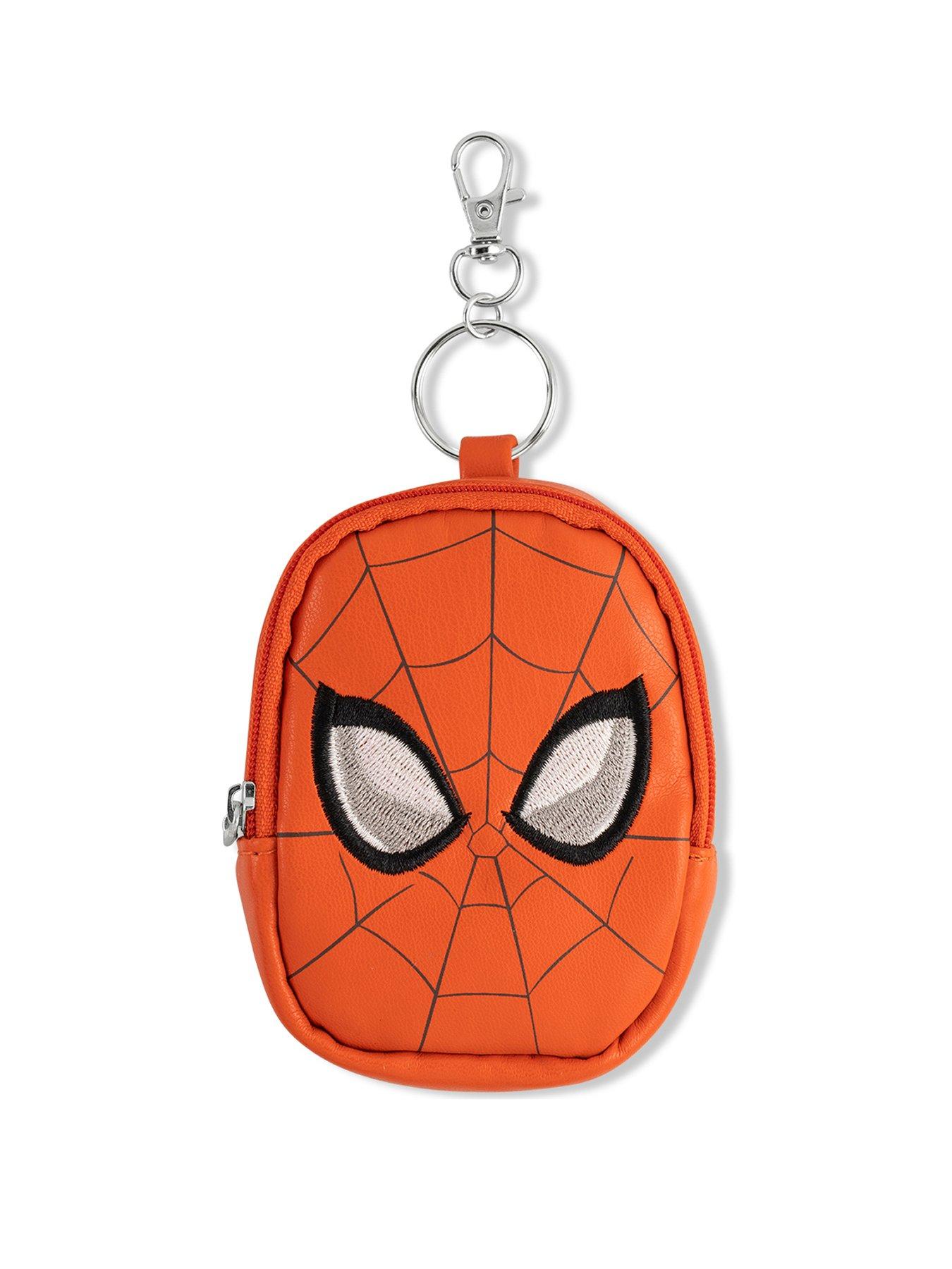 Disney Marvel Spiderman Red Mini Backpack Keychain, Multi