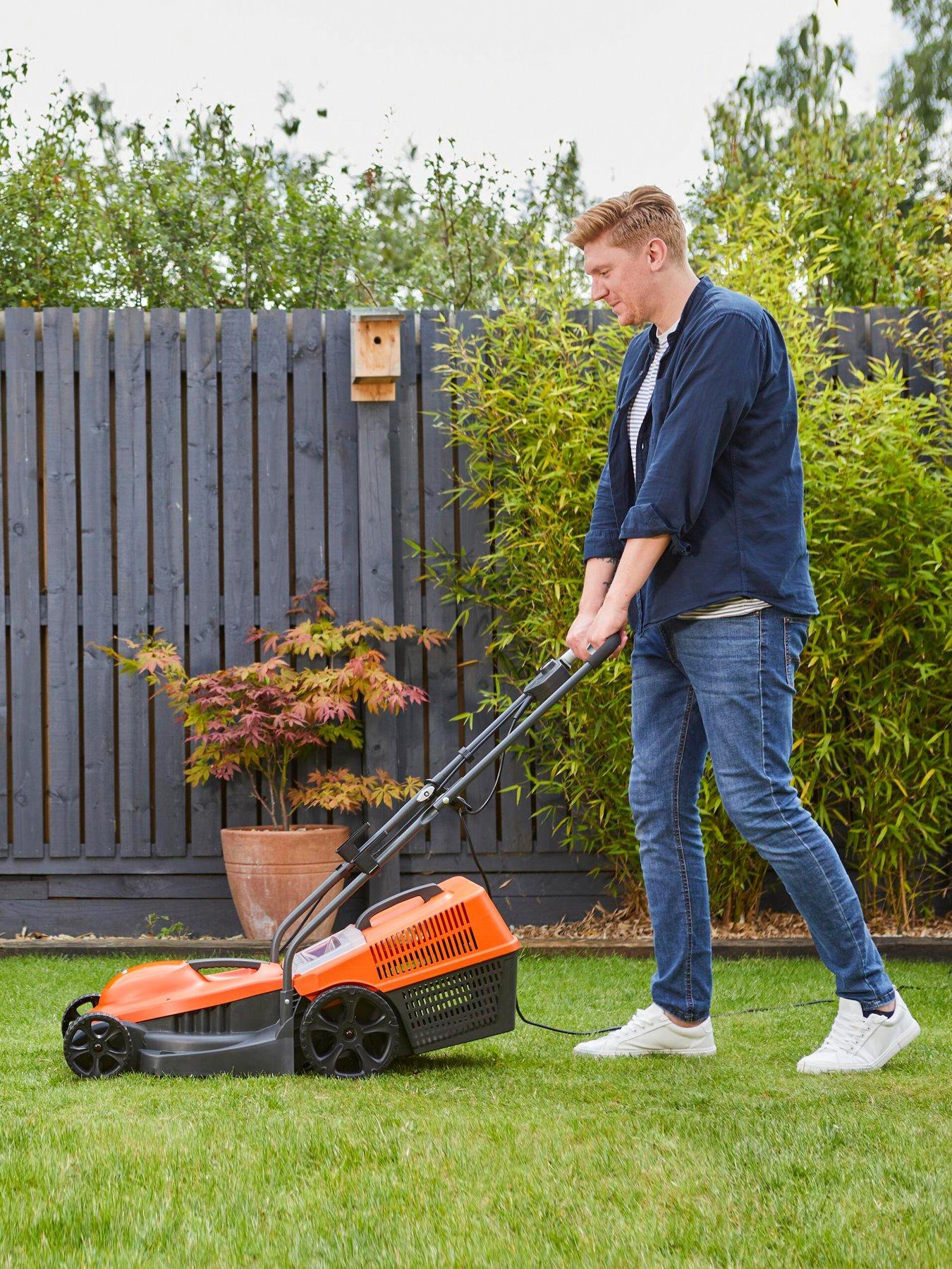 Buy Black + Decker 38cm Corded Rotary Lawnmower - 1600W, Lawnmowers