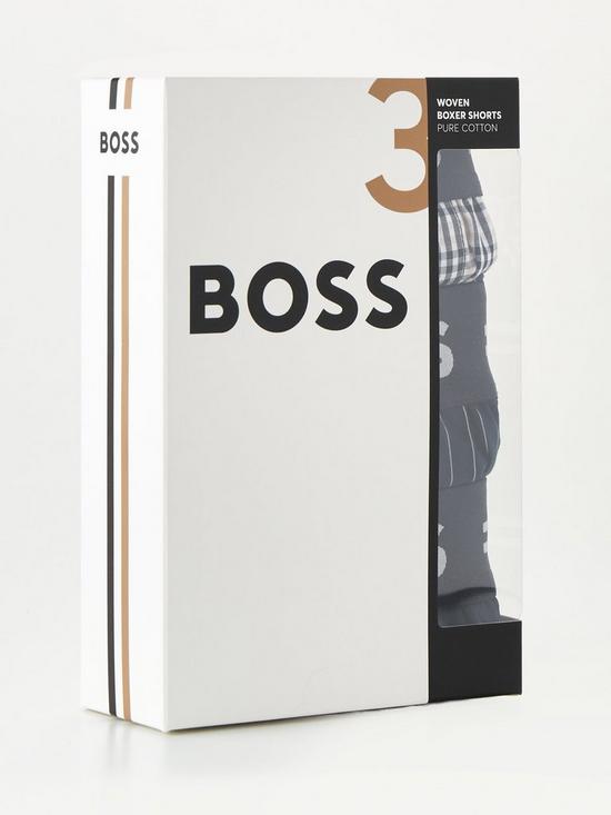 outfit image of boss-bodywear-3-pack-woven-boxer-light-beige