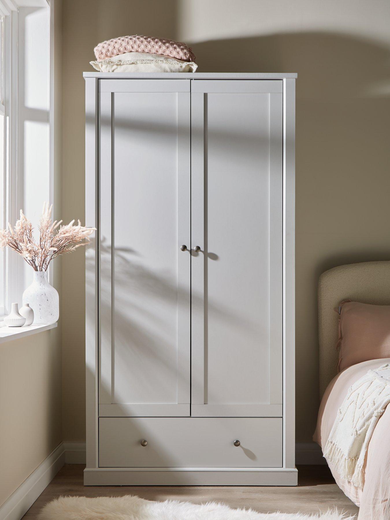 undefined London 2 Door, 1 Drawer Wardrobe - FSC® Certified
