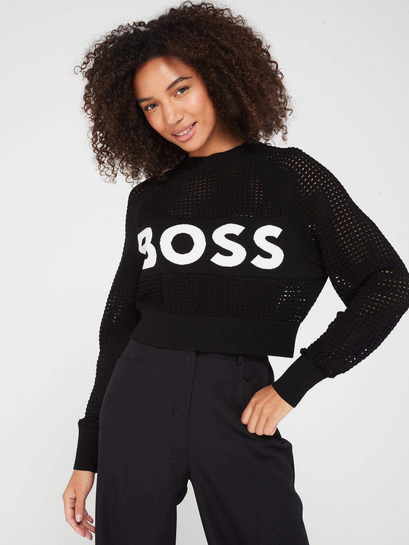 Boss jumper clearance sale