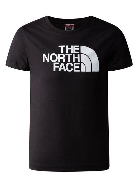 the-north-face-older-boys-short-sleeve-easy-tee-blackwhite