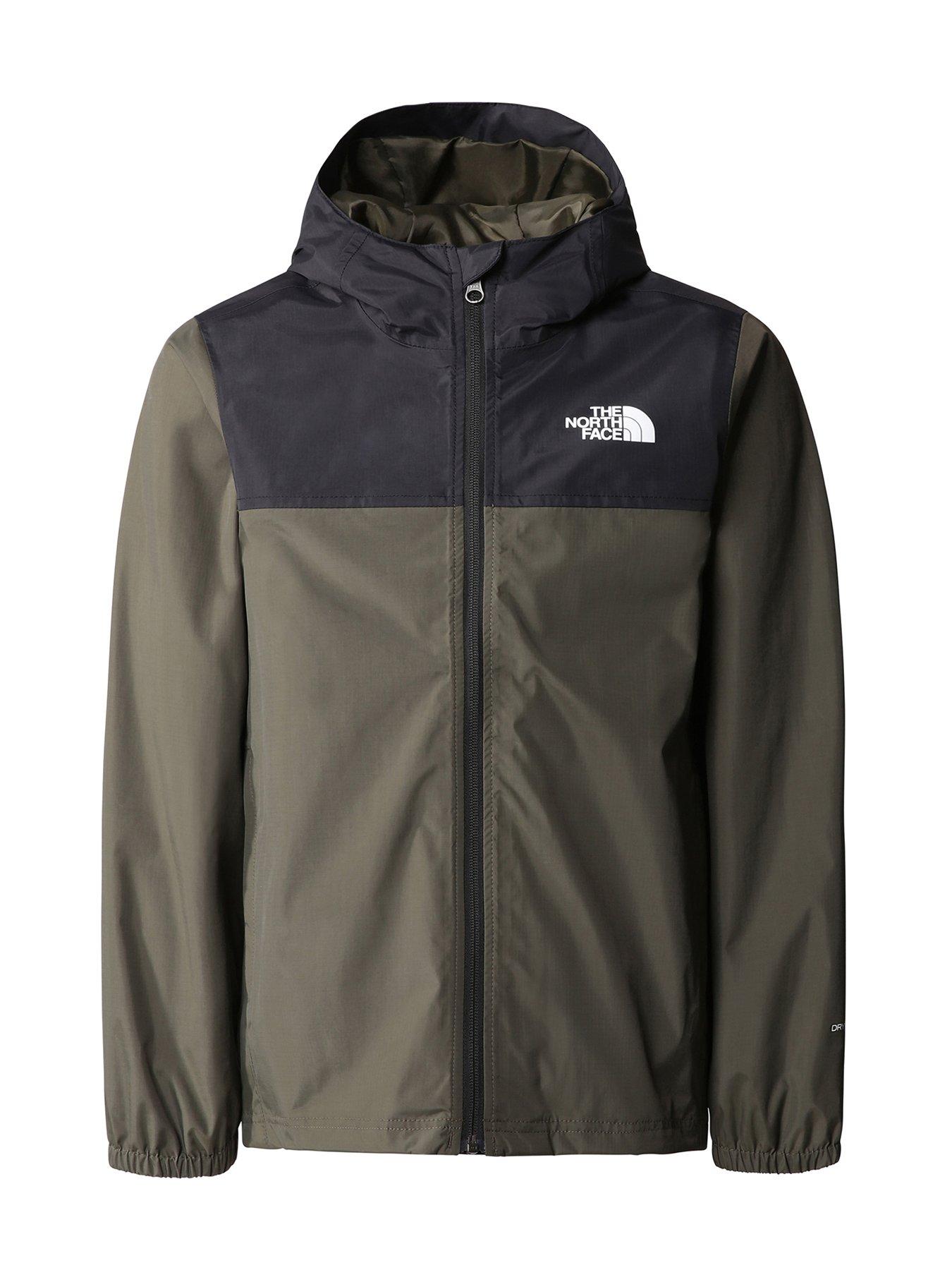 THE NORTH FACE Teen Rainwear Shell Jacket - Khaki | very.co.uk