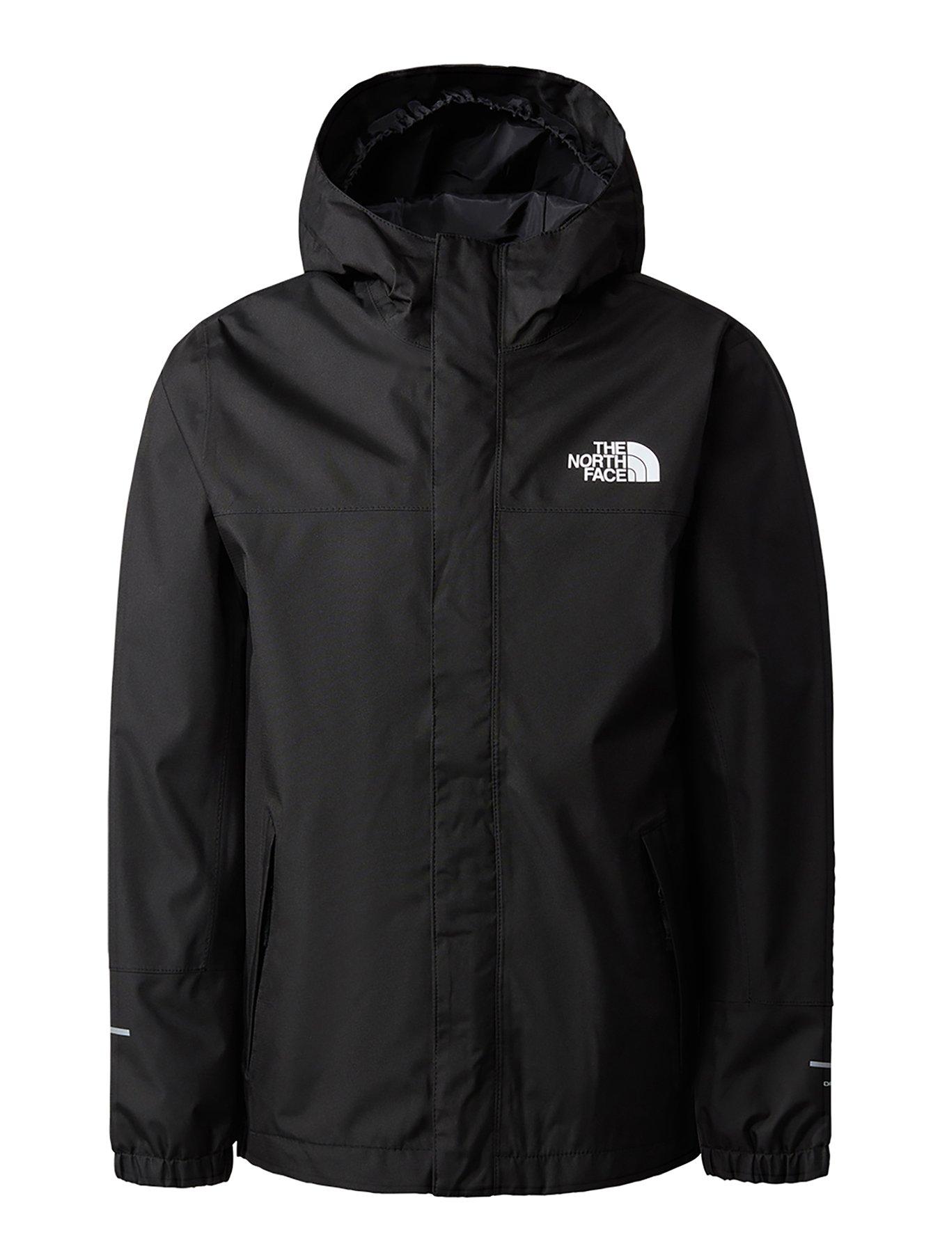 THE NORTH FACE Older Boys Antora Rain Jacket - Black | very.co.uk