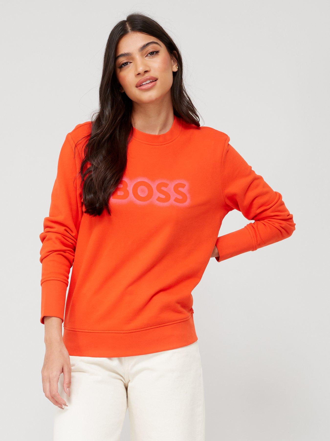 BOSS Elaboss Long Sleeve Sweatshirt Orange