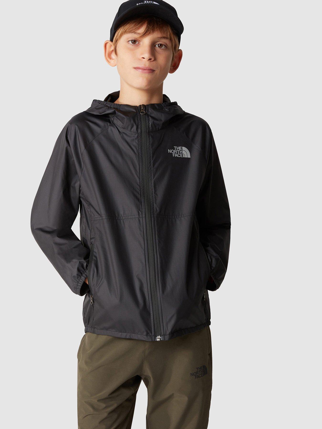 Boys black 2024 north face