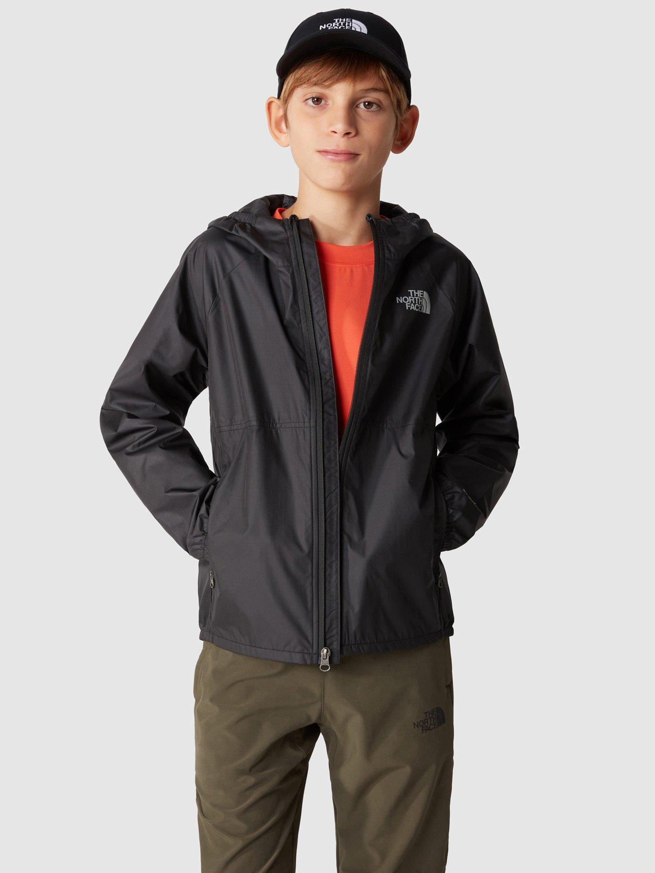 THE NORTH FACE Older Boys Never Stop Wind Jacket Black