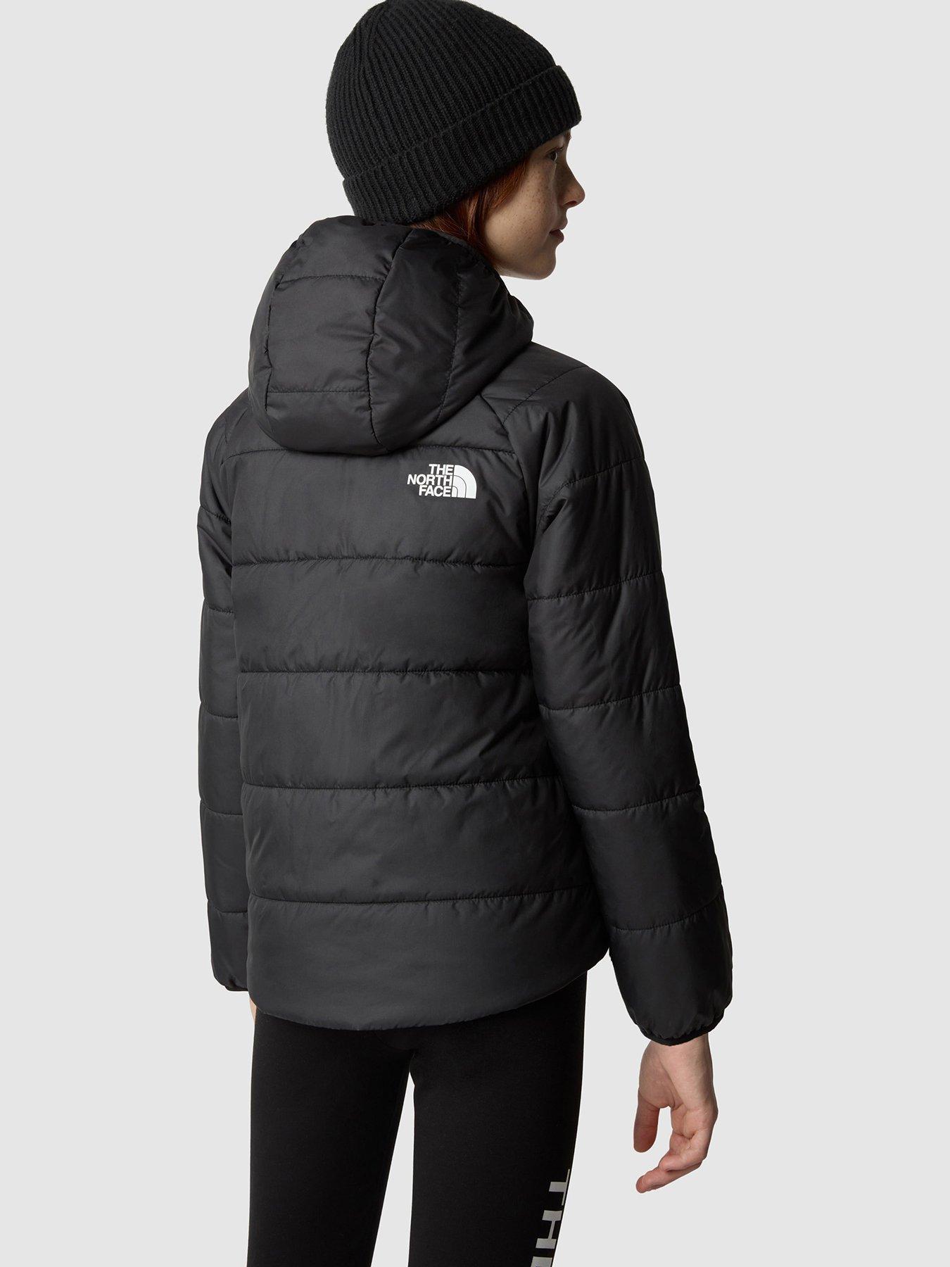 THE NORTH FACE Older Girls Reversible Perrito Jacket - Black