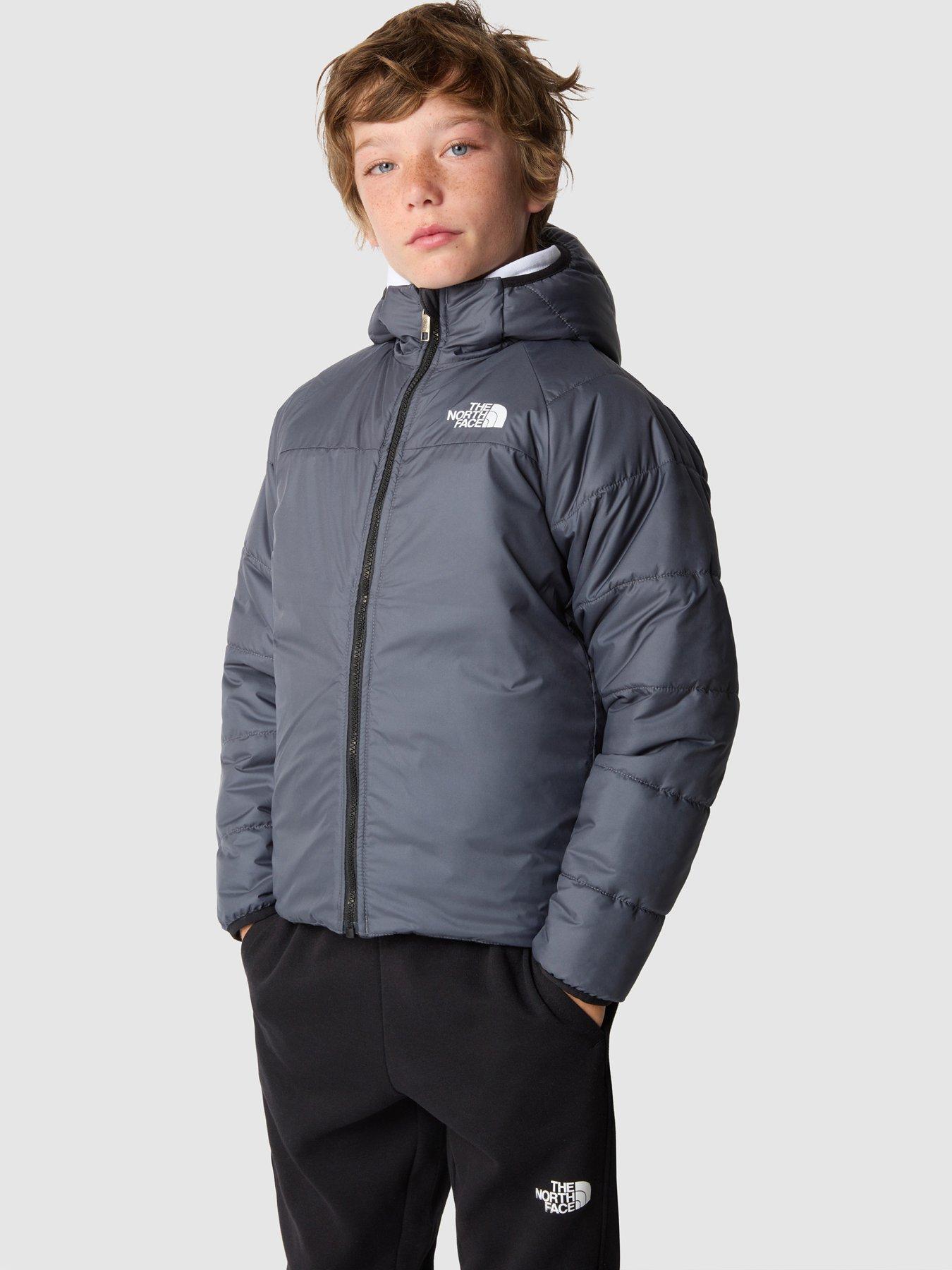 THE NORTH FACE Older Boys Reversible Perrito Jacket - Black | Very.co.uk