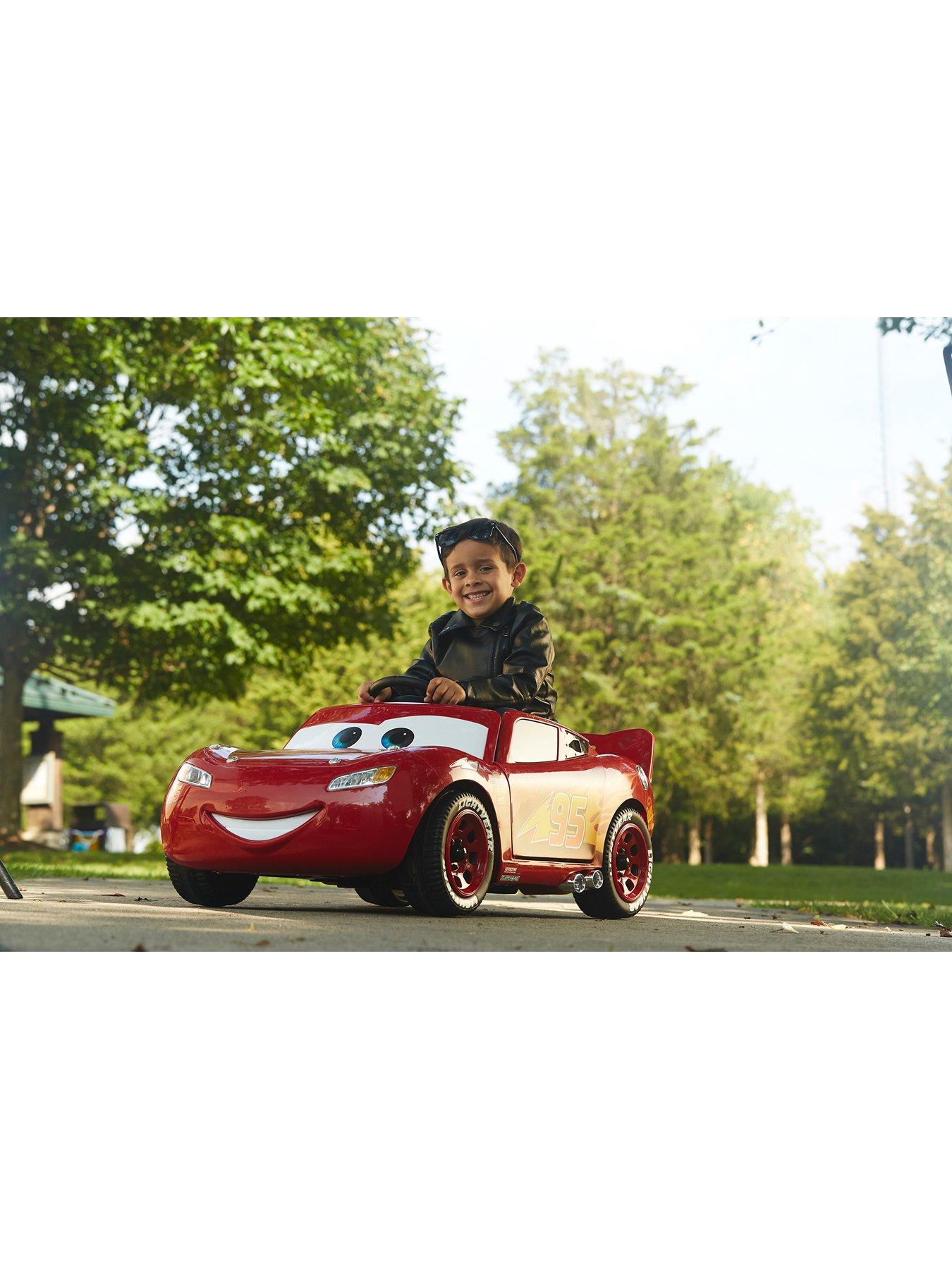 Lightning mcqueen cheap huffy car