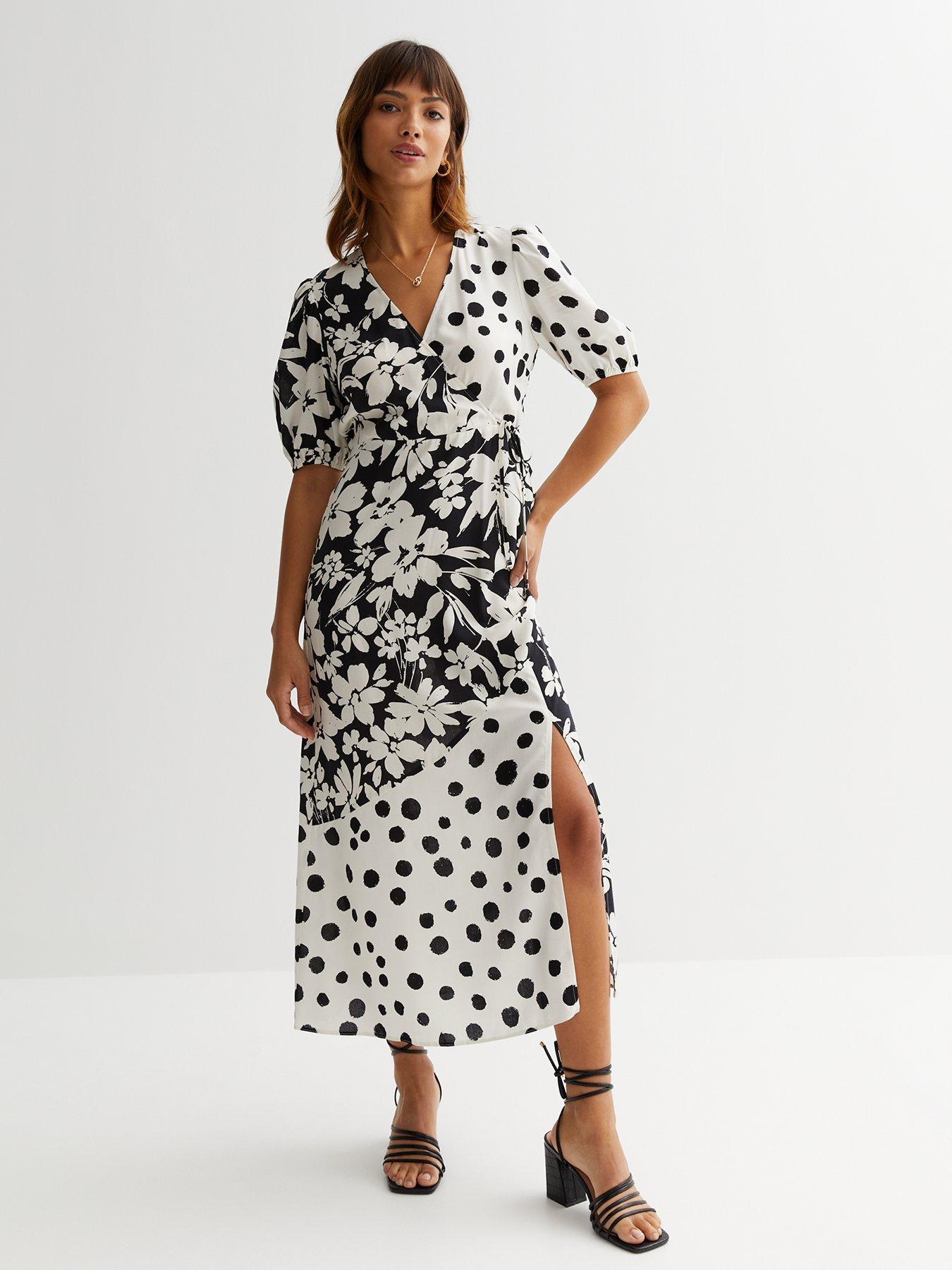 New look clearance midi wrap dress