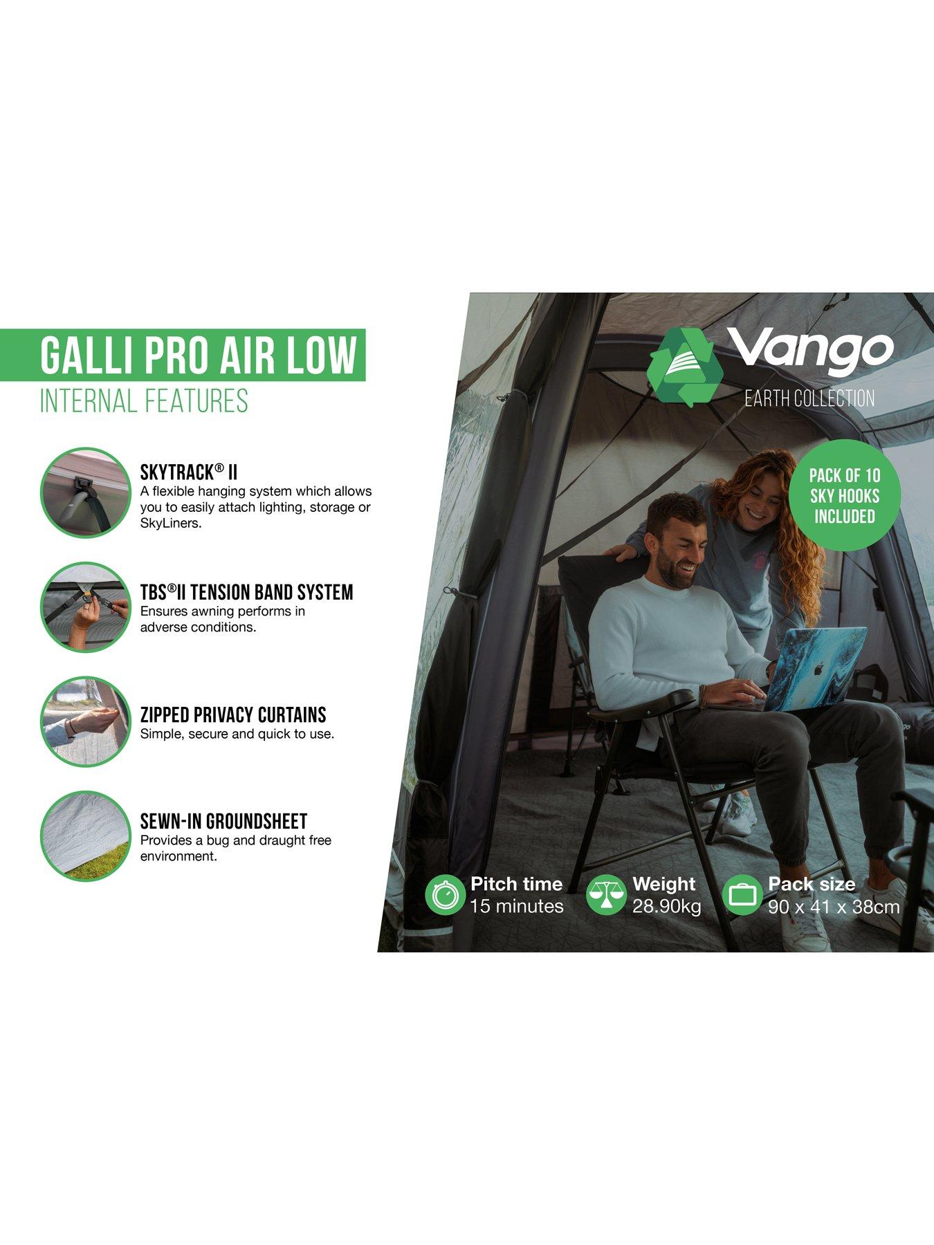 Image 4 of 7 of Vango Galli Pro Air Low DRIVE AWAY Awning