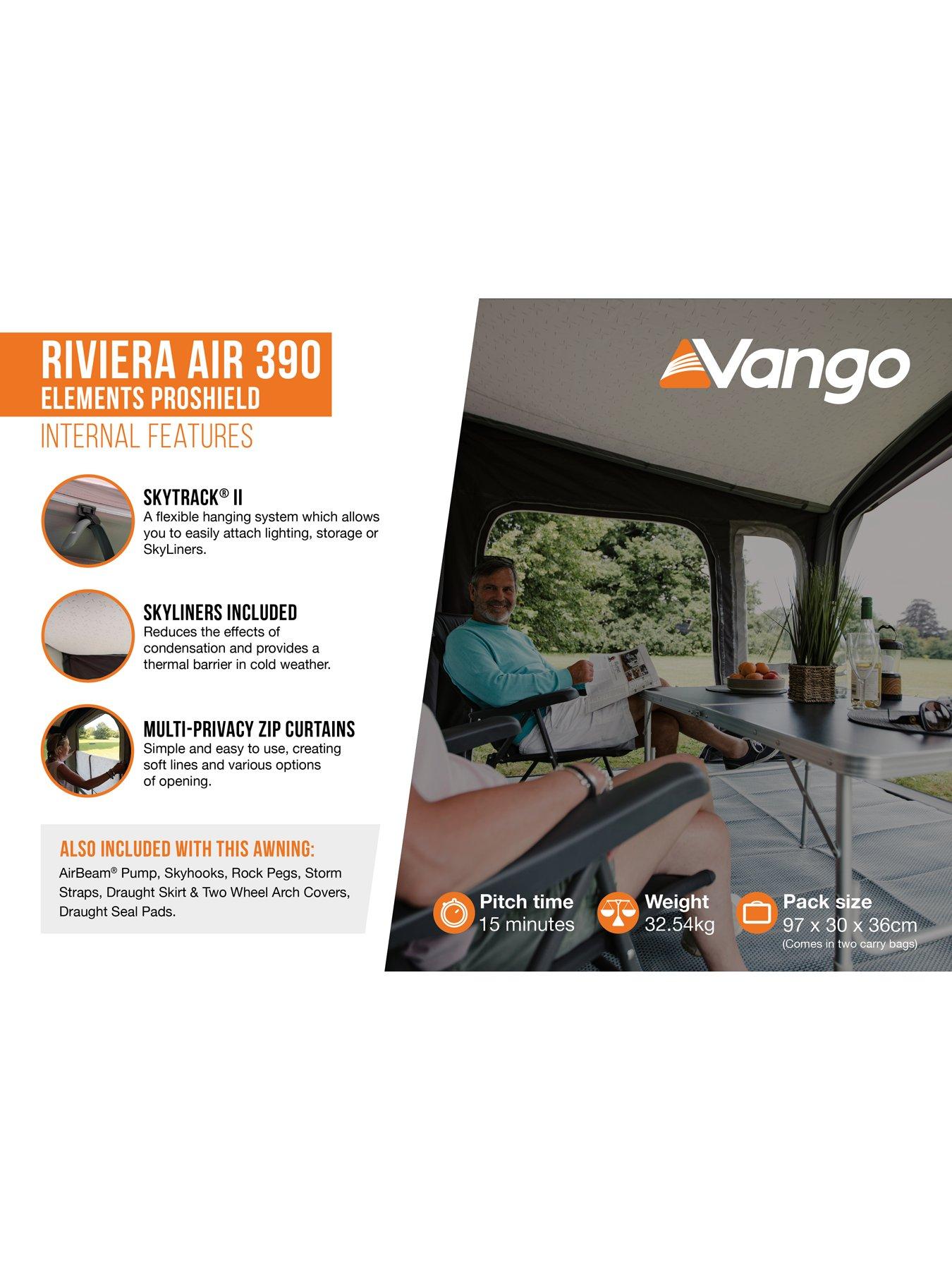Image 6 of 7 of Vango Riviera Air 390 Elements ProShield CARAVAN Awning