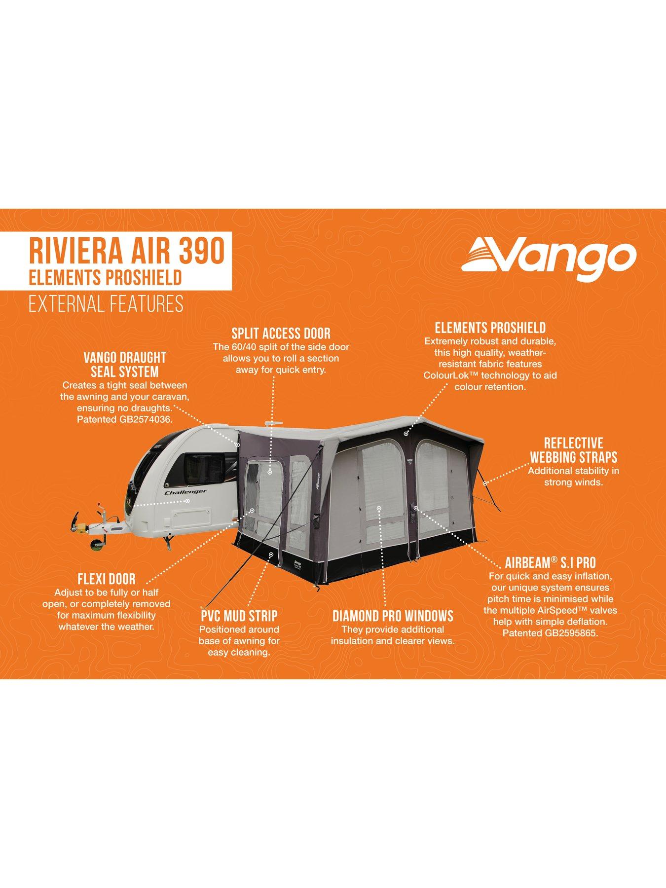 Image 7 of 7 of Vango Riviera Air 390 Elements ProShield CARAVAN Awning