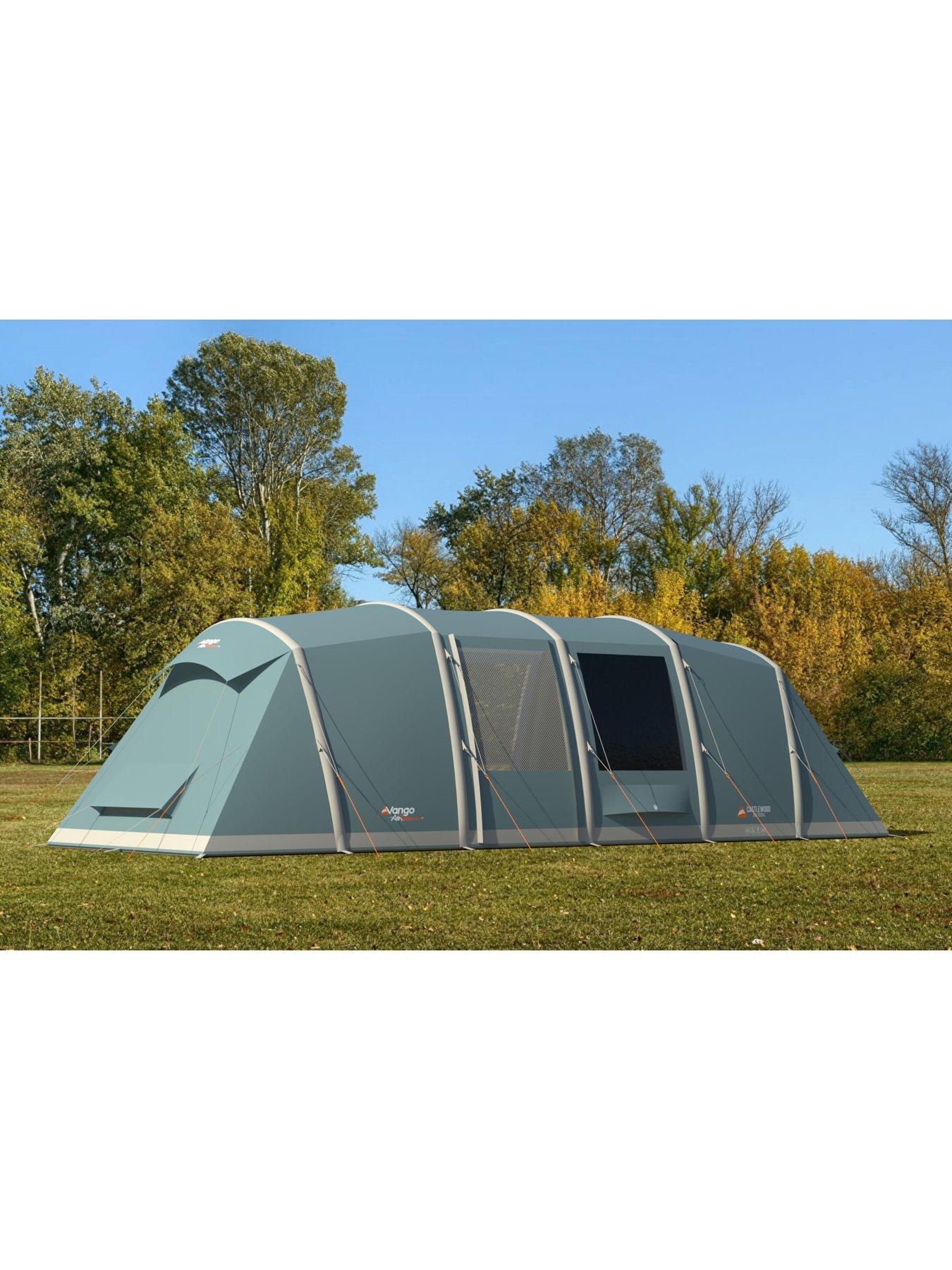 Large airbeam outlet tents