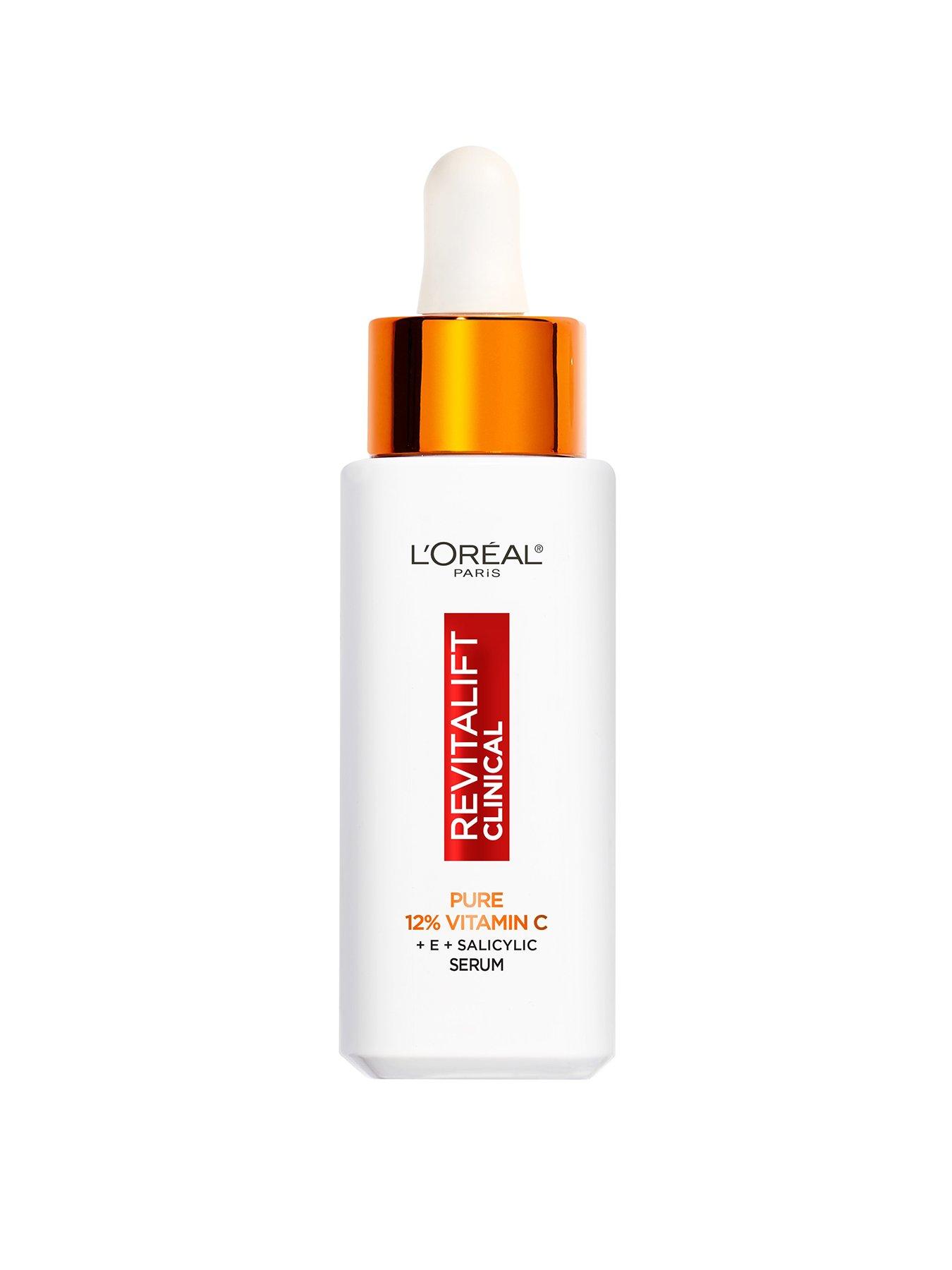 Image 1 of 7 of L'Oreal Paris L'Oreal Revitalift Clinical 12% Pure Vitamin C Brightening Serum 30ml