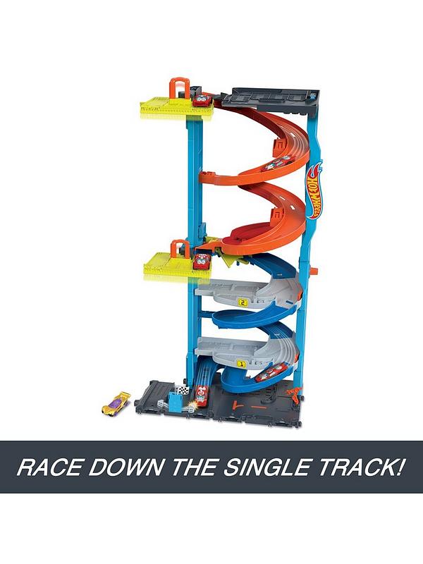 Image 3 of 7 of Hot Wheels City Transforming Race Tower Playset