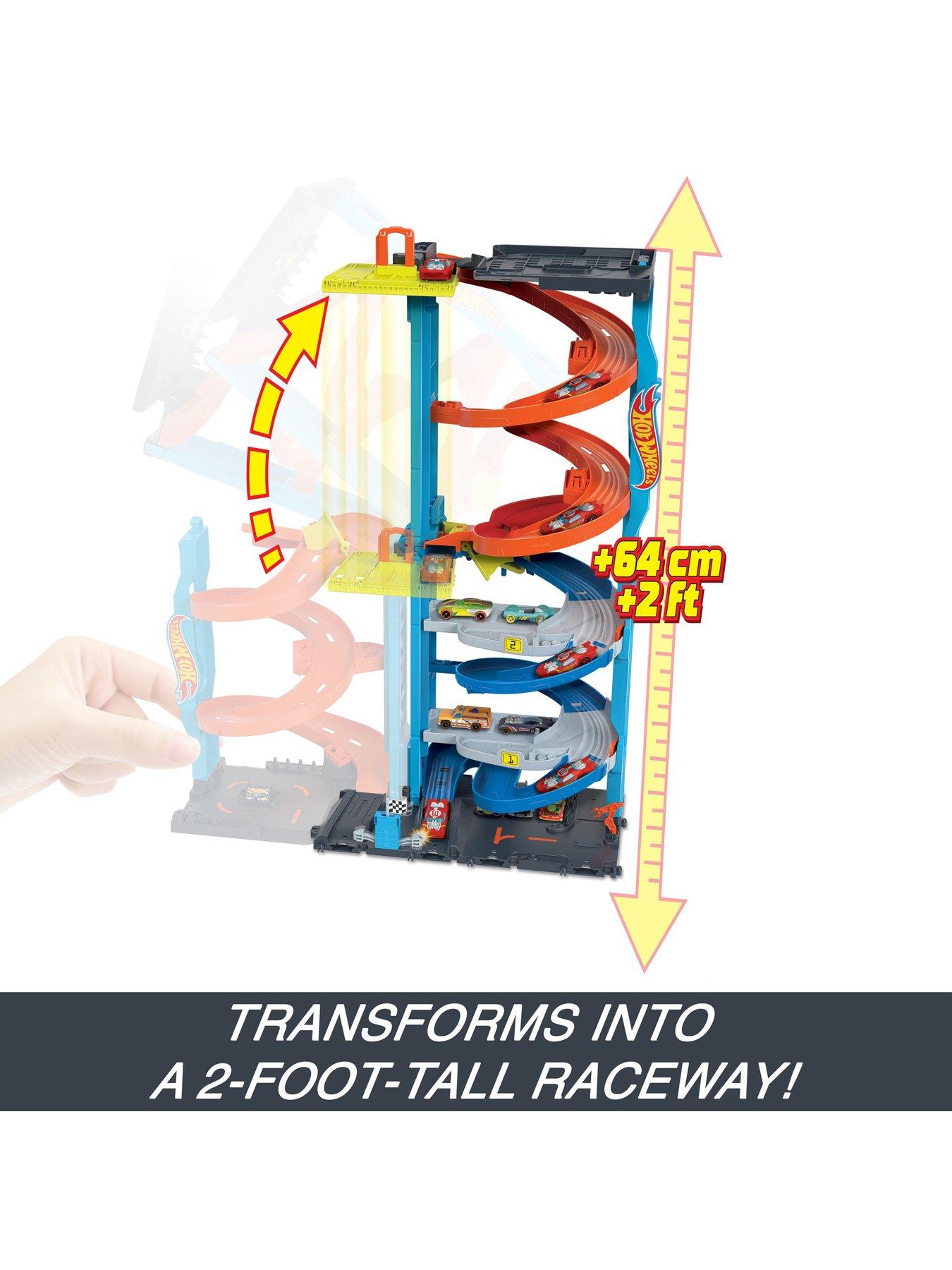 Image 5 of 7 of Hot Wheels City Transforming Race Tower Playset