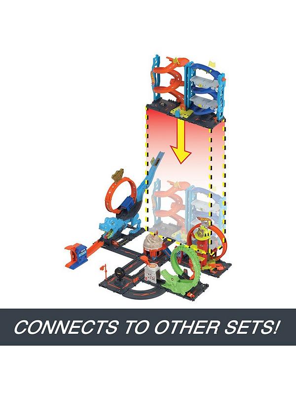Image 6 of 7 of Hot Wheels City Transforming Race Tower Playset