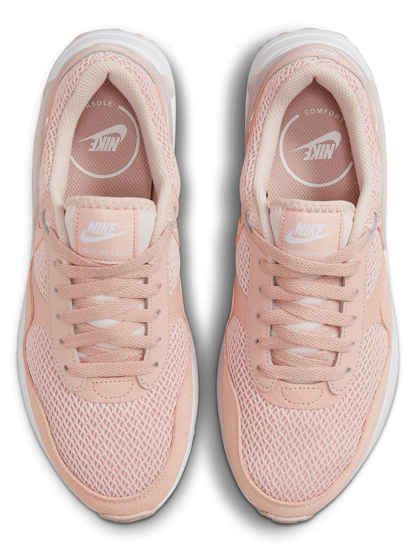 Pink air hot sale max trainers