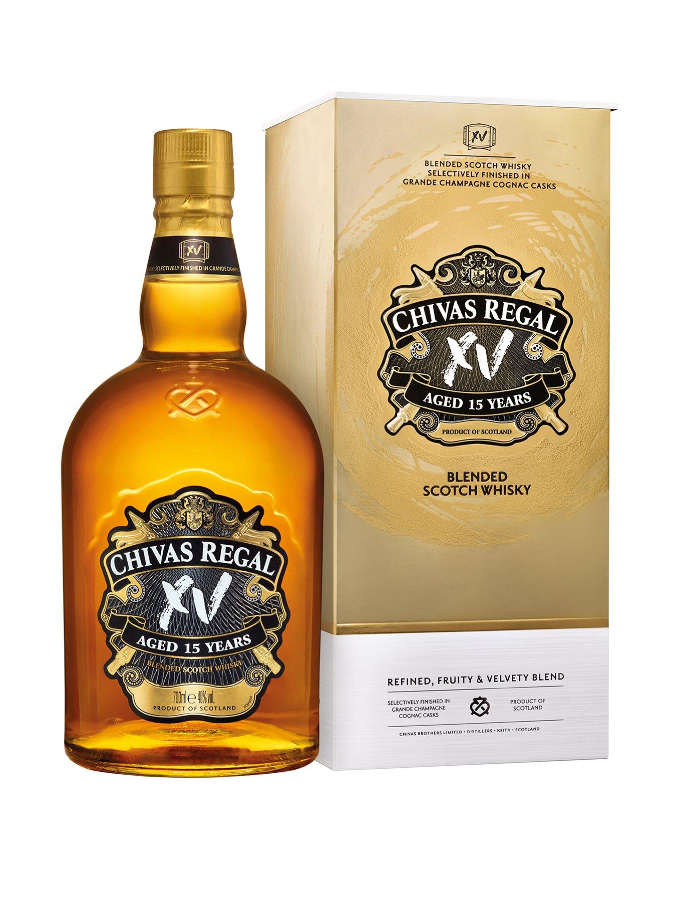 Product photograph of Chivas Regal Xv Blended Scotch Whisky 70cl from very.co.uk