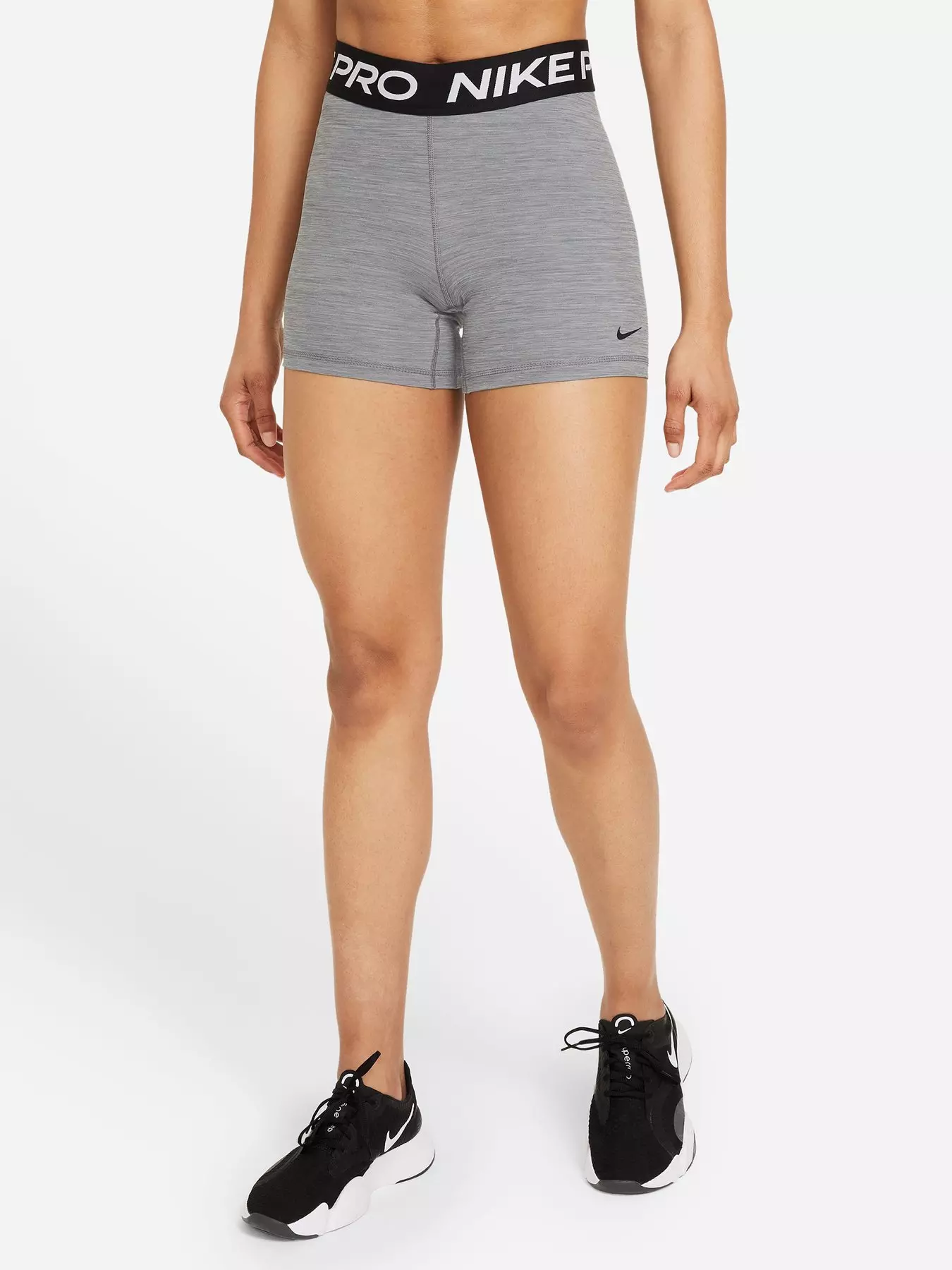 Nike Training Pro Plus 365 5inch shorts in gray