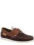  image of cotswold-mitchledean-boat-shoe-dark-brown