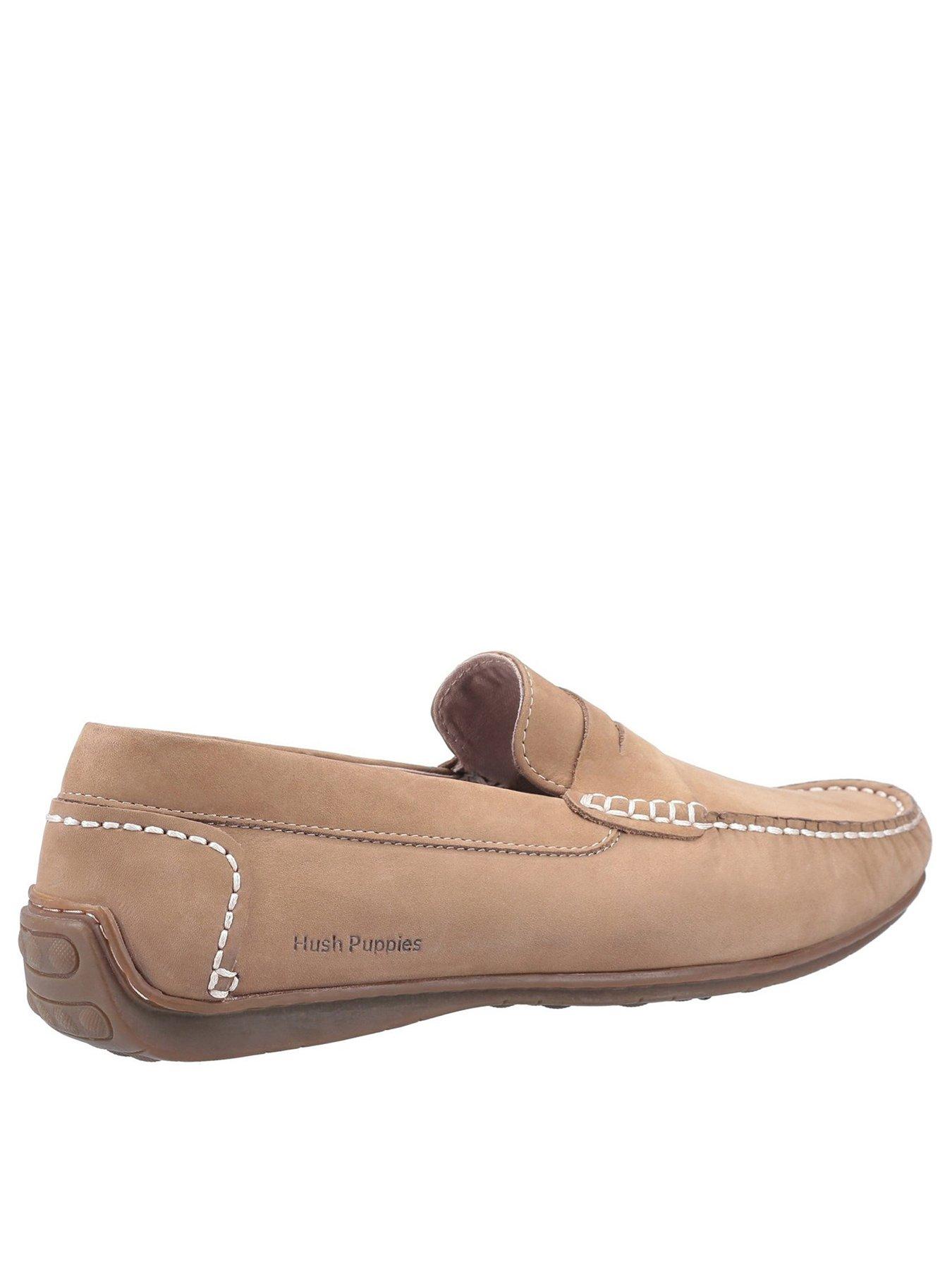 Hush Puppies Roscoe Casual Slip On Shoes - Beige | very.co.uk