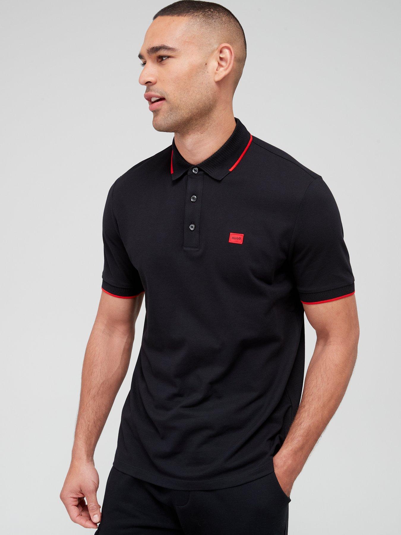 HUGO Deresino232 Slim Fit Polo Shirt - Black