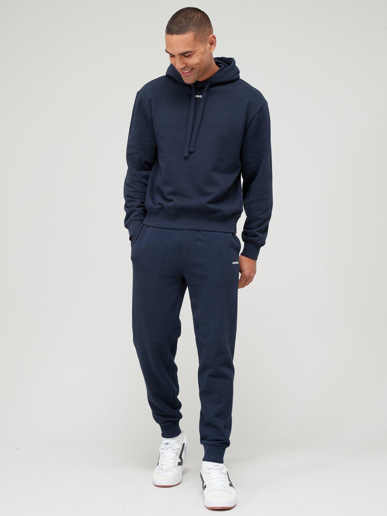 HUGO Dapodayote Relaxed Fit Tracksuit Dark Blue