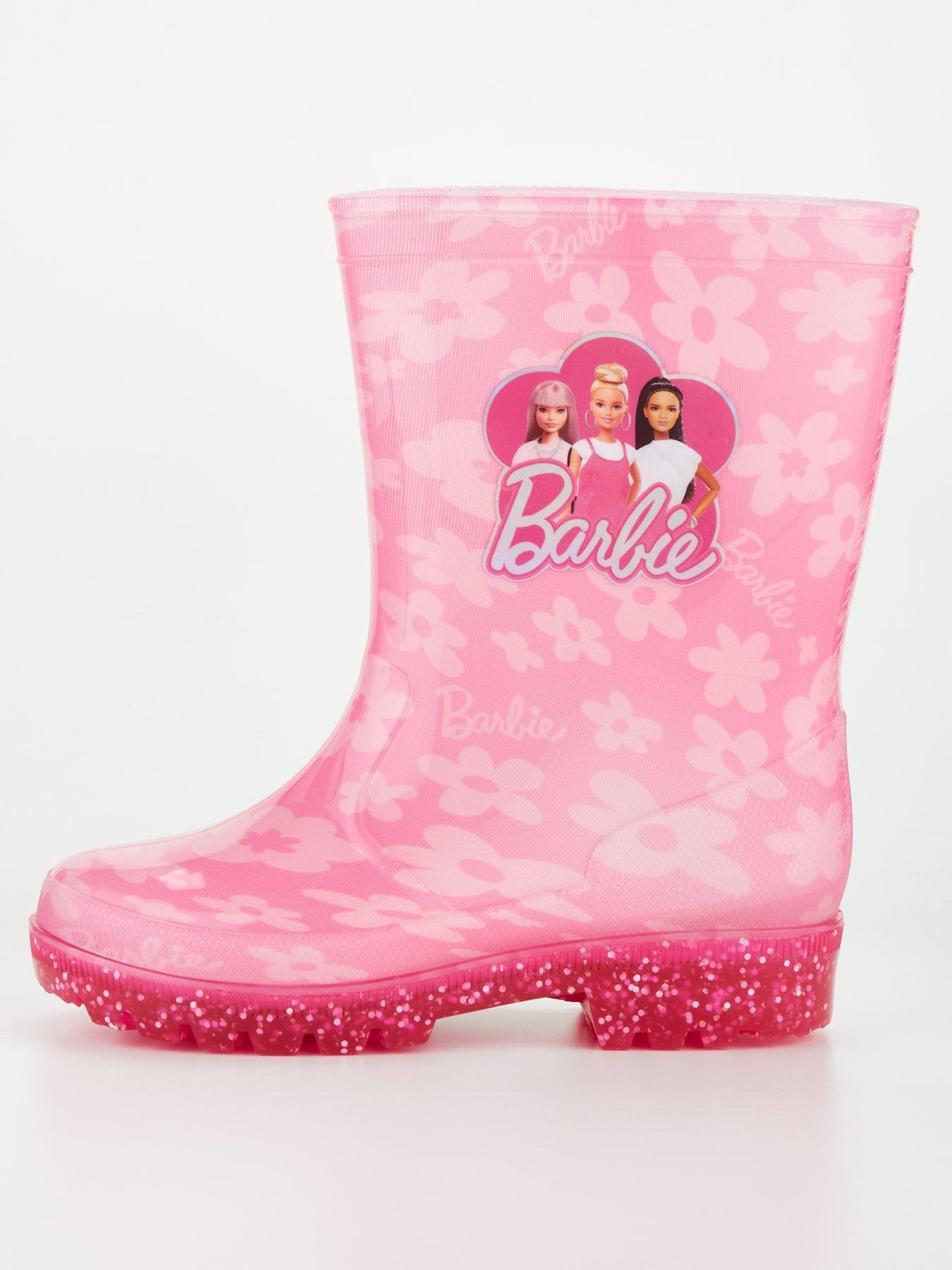 barbie-floral-wellies