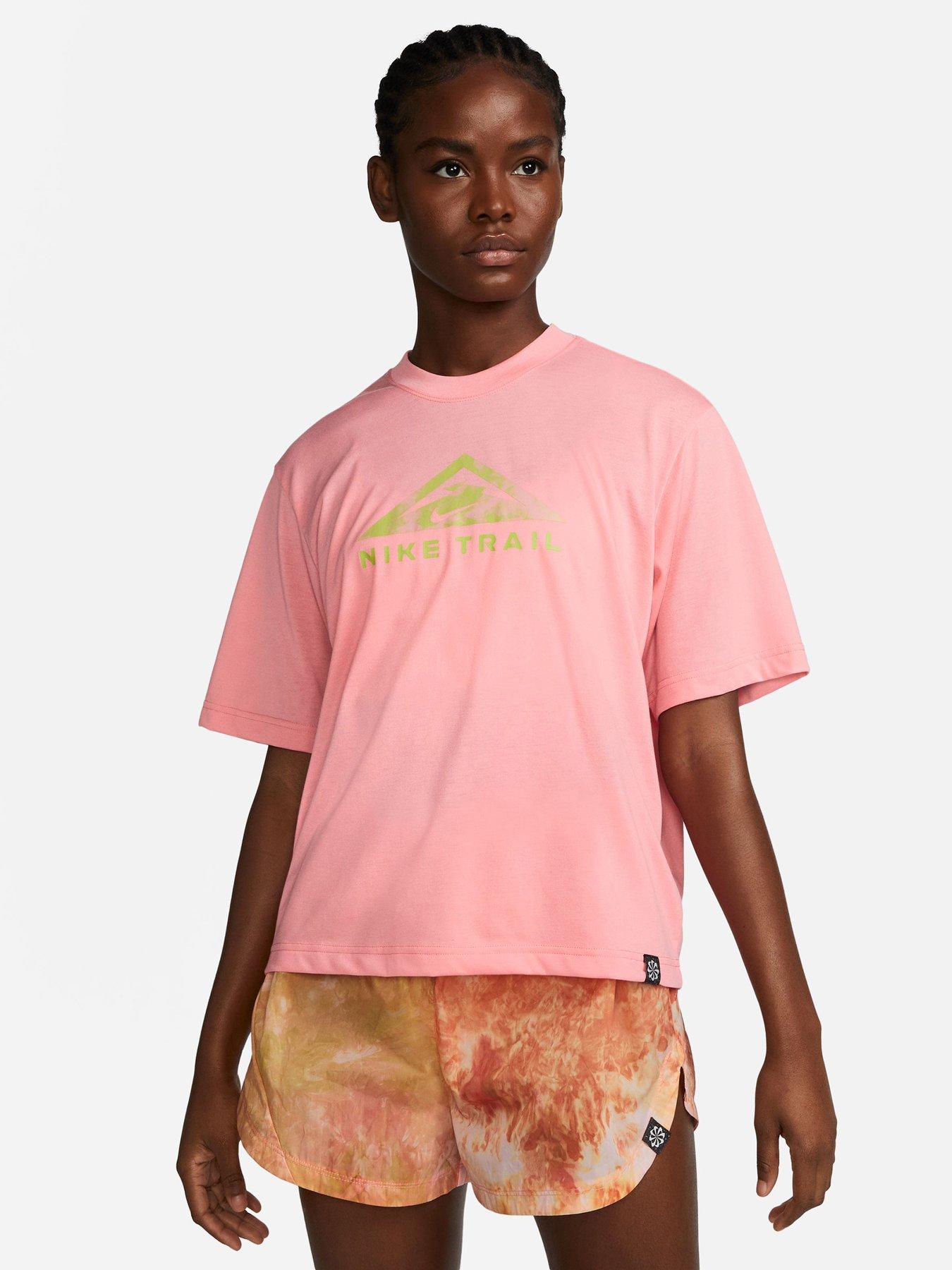 Nike store tee pink