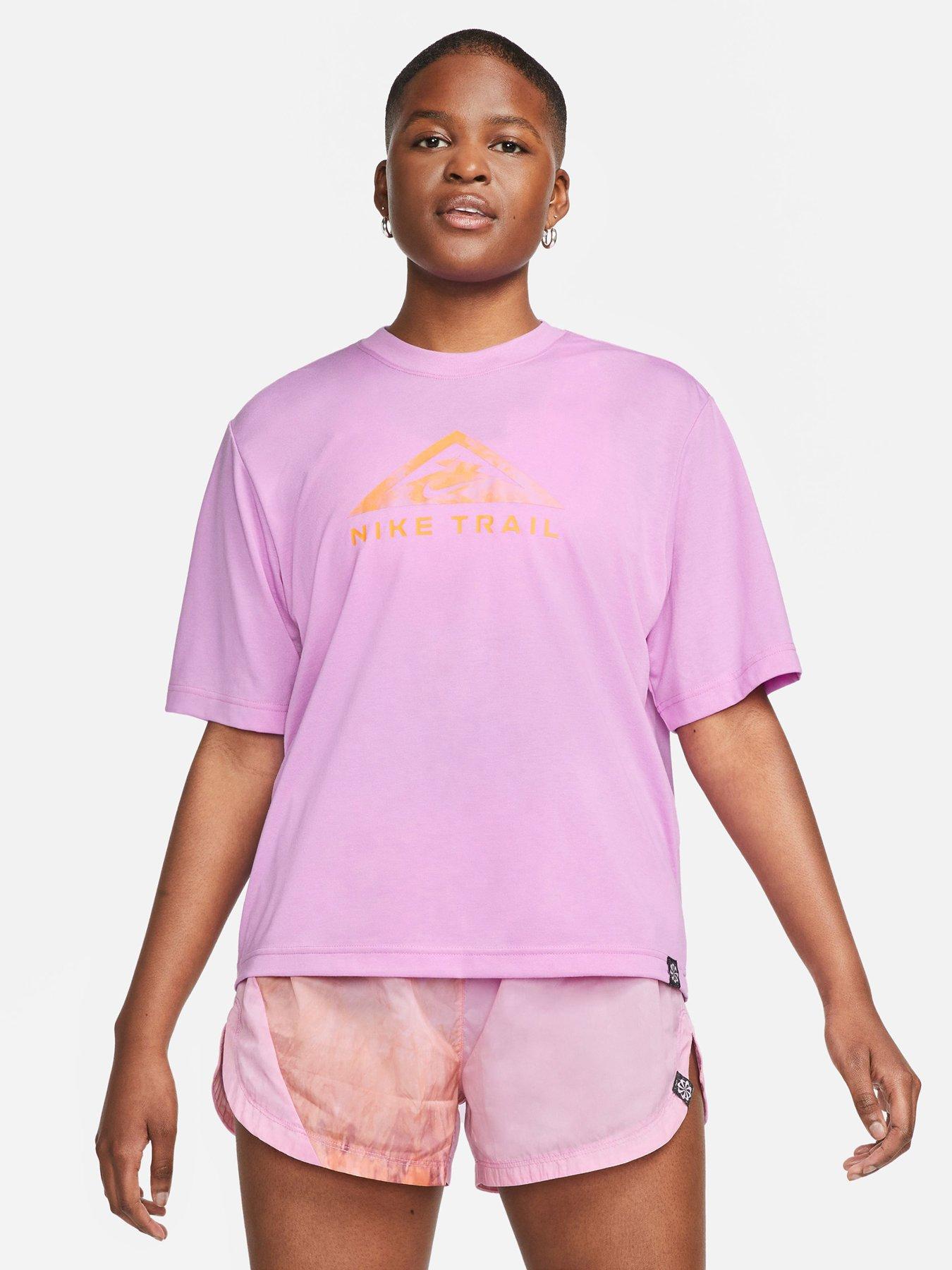 Dark pink cheap nike shirt