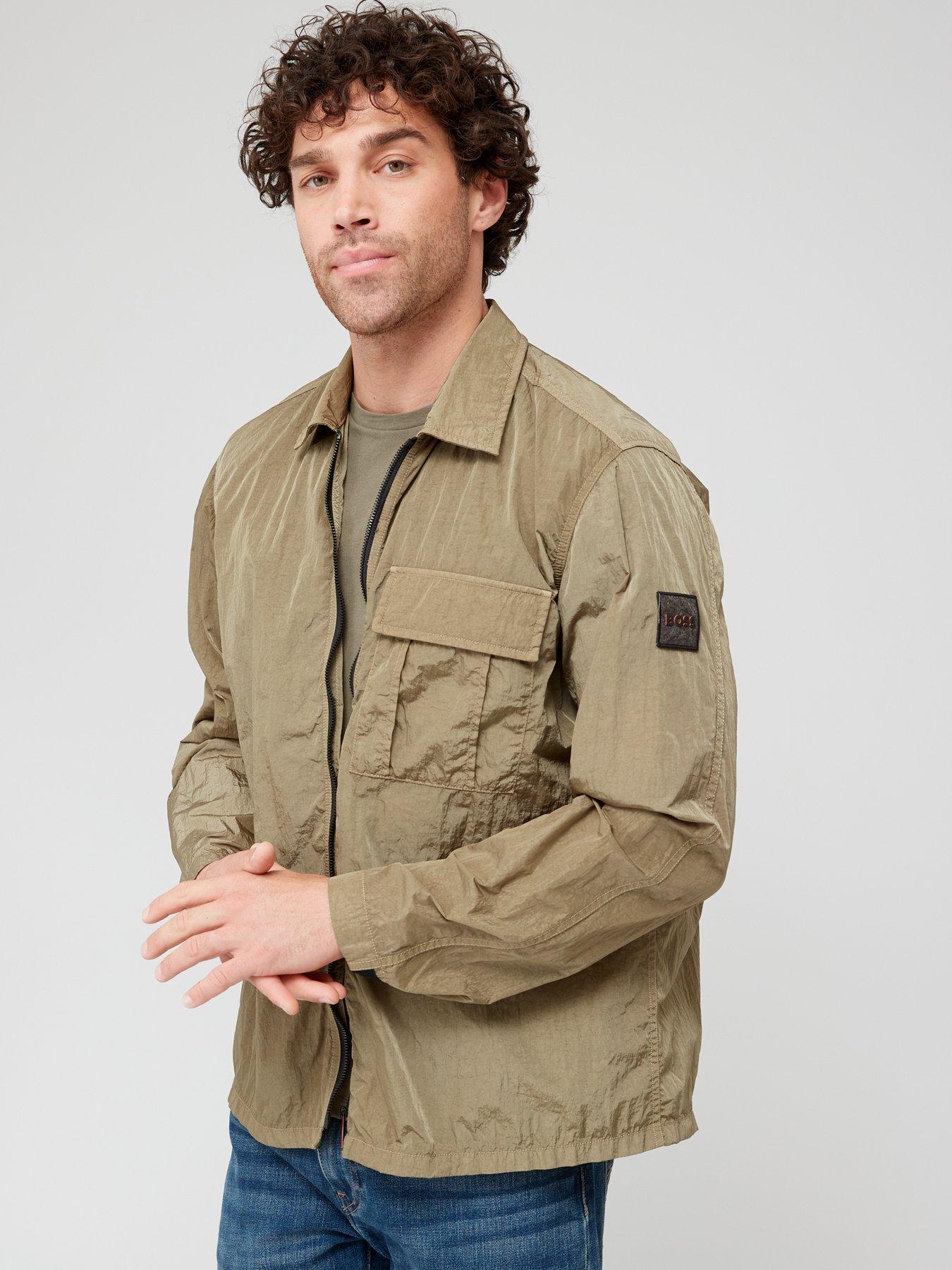 Boss overshirt deals jacket