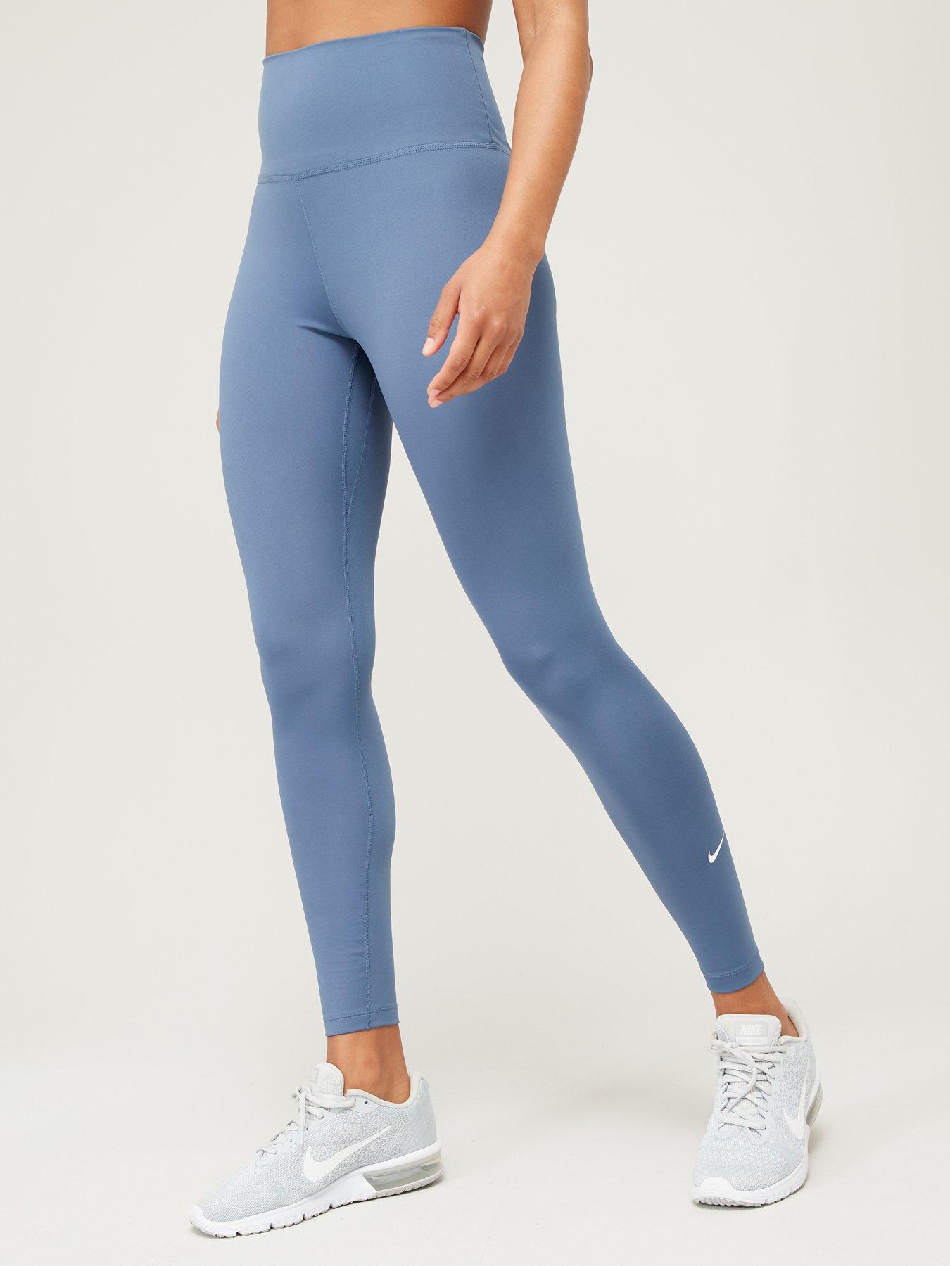 Nike Womens Mid-Rise 7/8 Running Leggings with Pockets
