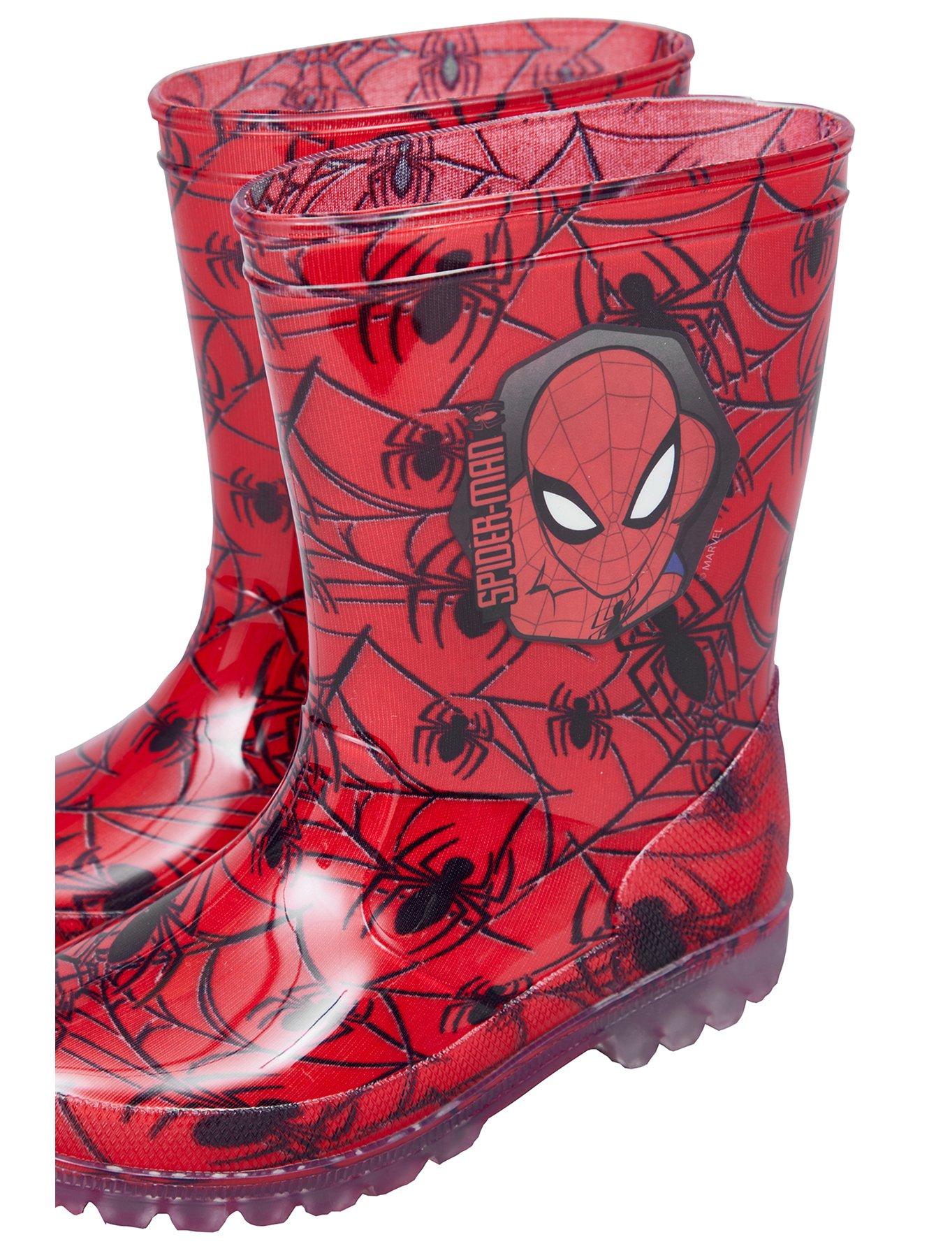 Spiderman wellies hot sale light up