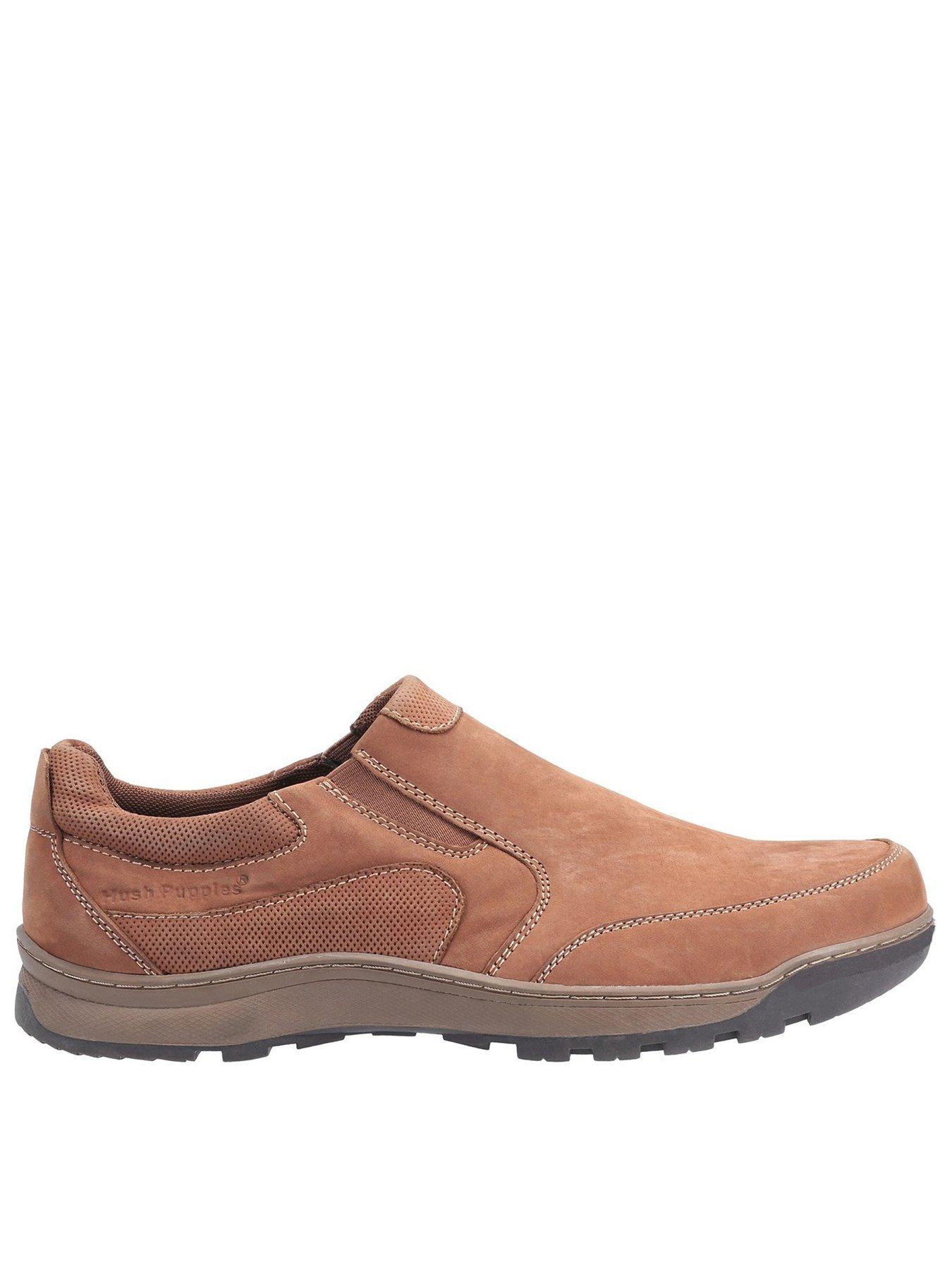 Image 1 of 4 of Hush Puppies Jasper Casual Slip On Shoes - Light Brown