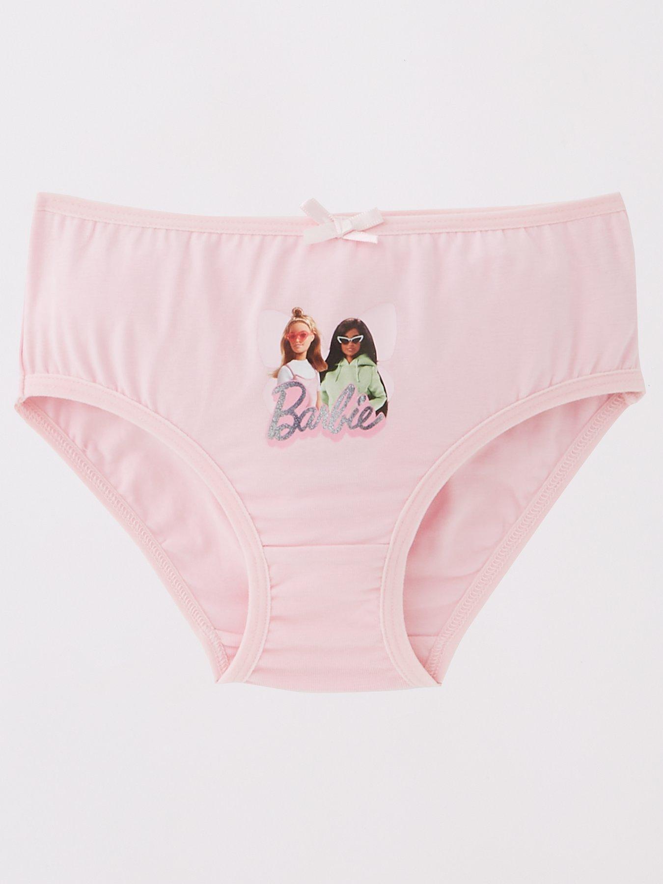 Barbie 5 Pack Knickers - Multi