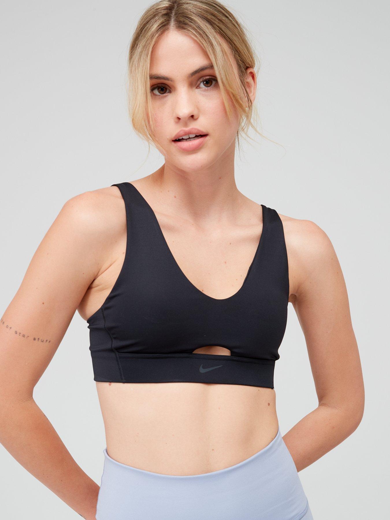 Nike Indy Plunge Cutout Bra - Black