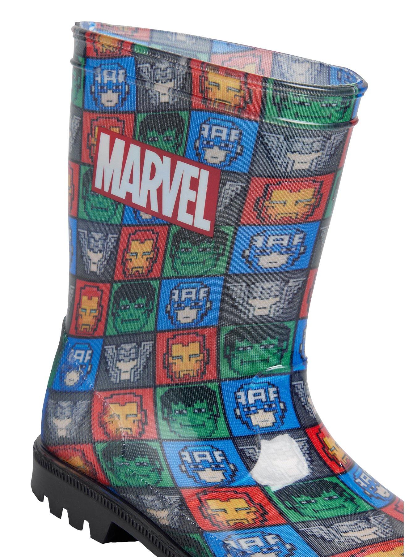 Boys marvel outlet wellies