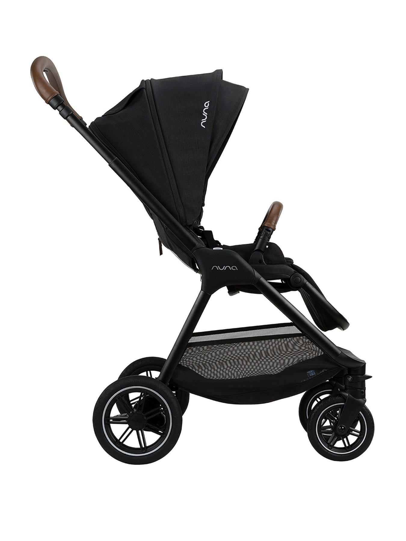 Image 2 of 8 of Nuna TRIV next Generation Bundle with PIPA next Car Seat &ndash; Caviar (Tan Leatherette)