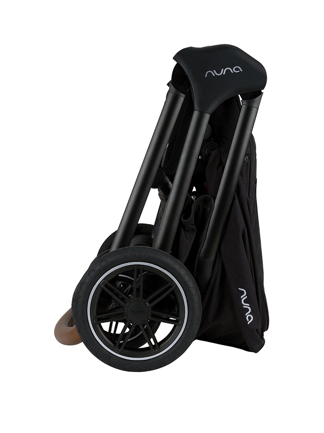 Image 3 of 8 of Nuna TRIV next Generation Bundle with PIPA next Car Seat &ndash; Caviar (Tan Leatherette)