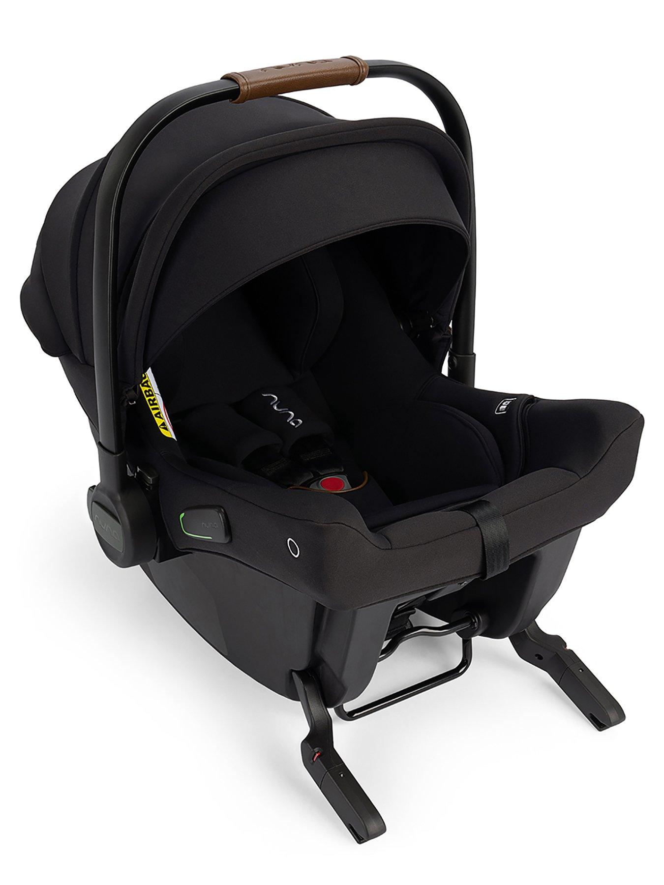Nuna TRIV next Urbn Bundle with PIPA urbn Car Seat - Caviar (Tan