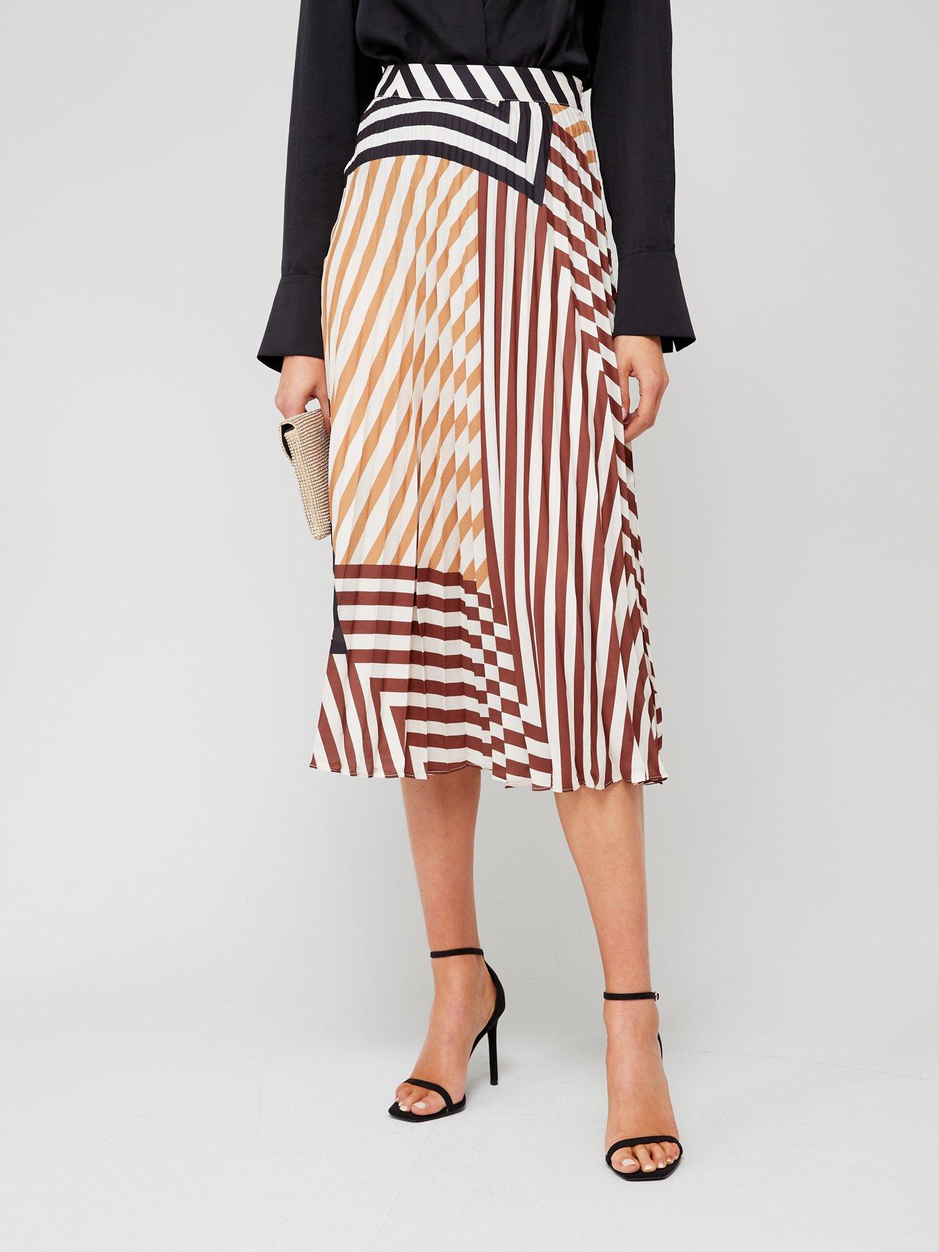 Mango white midi clearance skirt