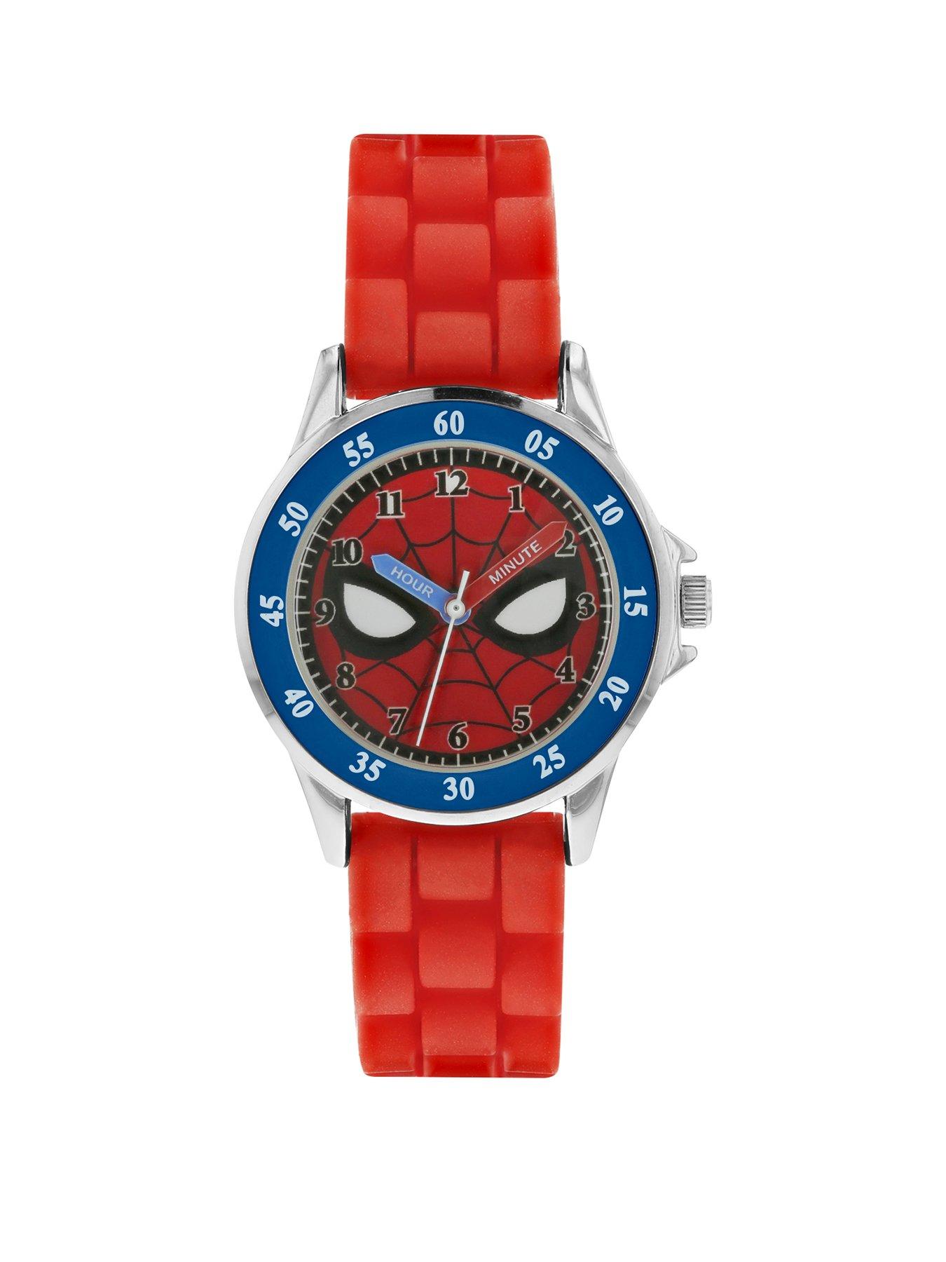 Marvel Disney Marvel Spiderman Red and Blue Digital Watch