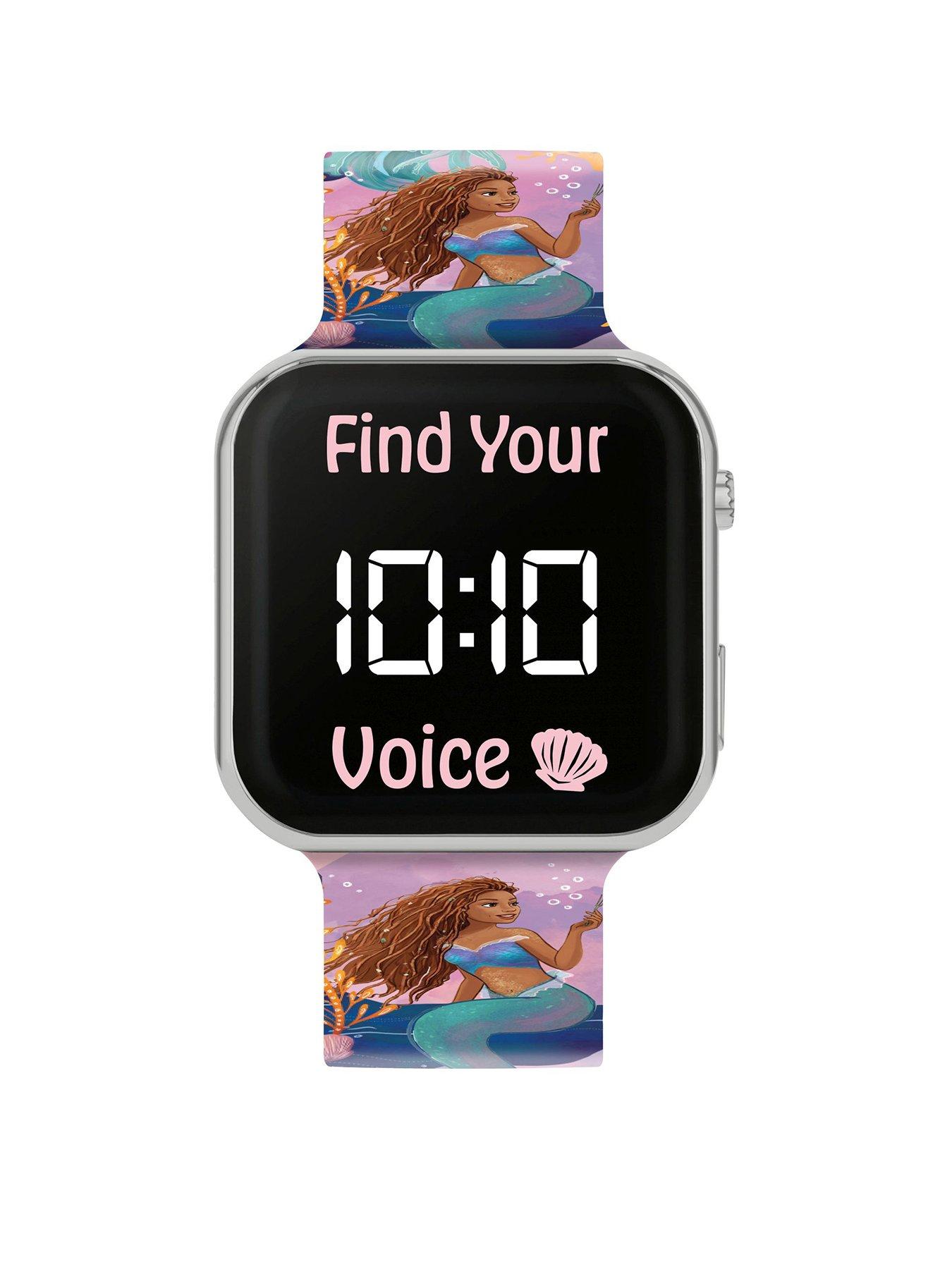 Little mermaid store digital watch