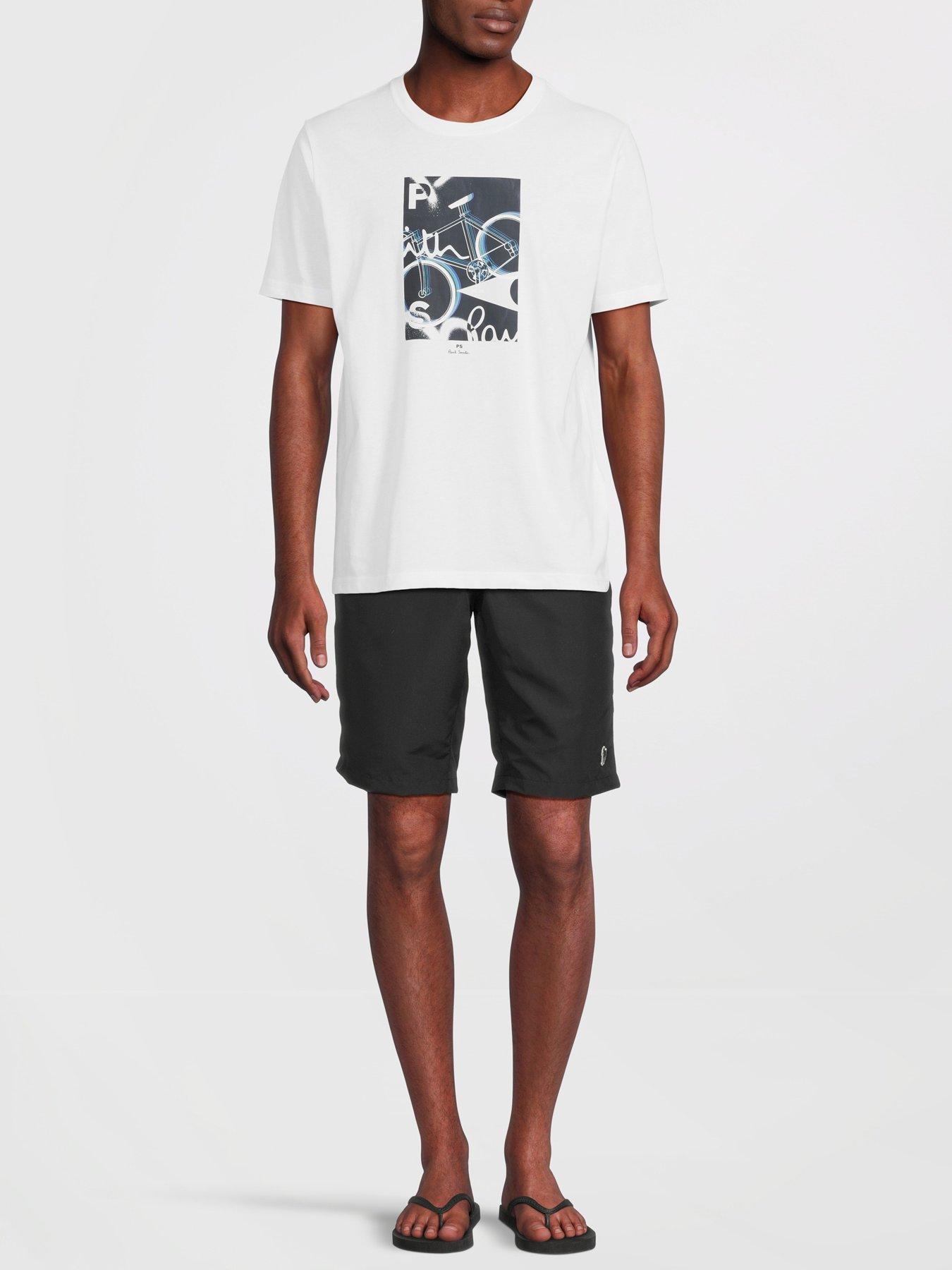 paul smith black shorts