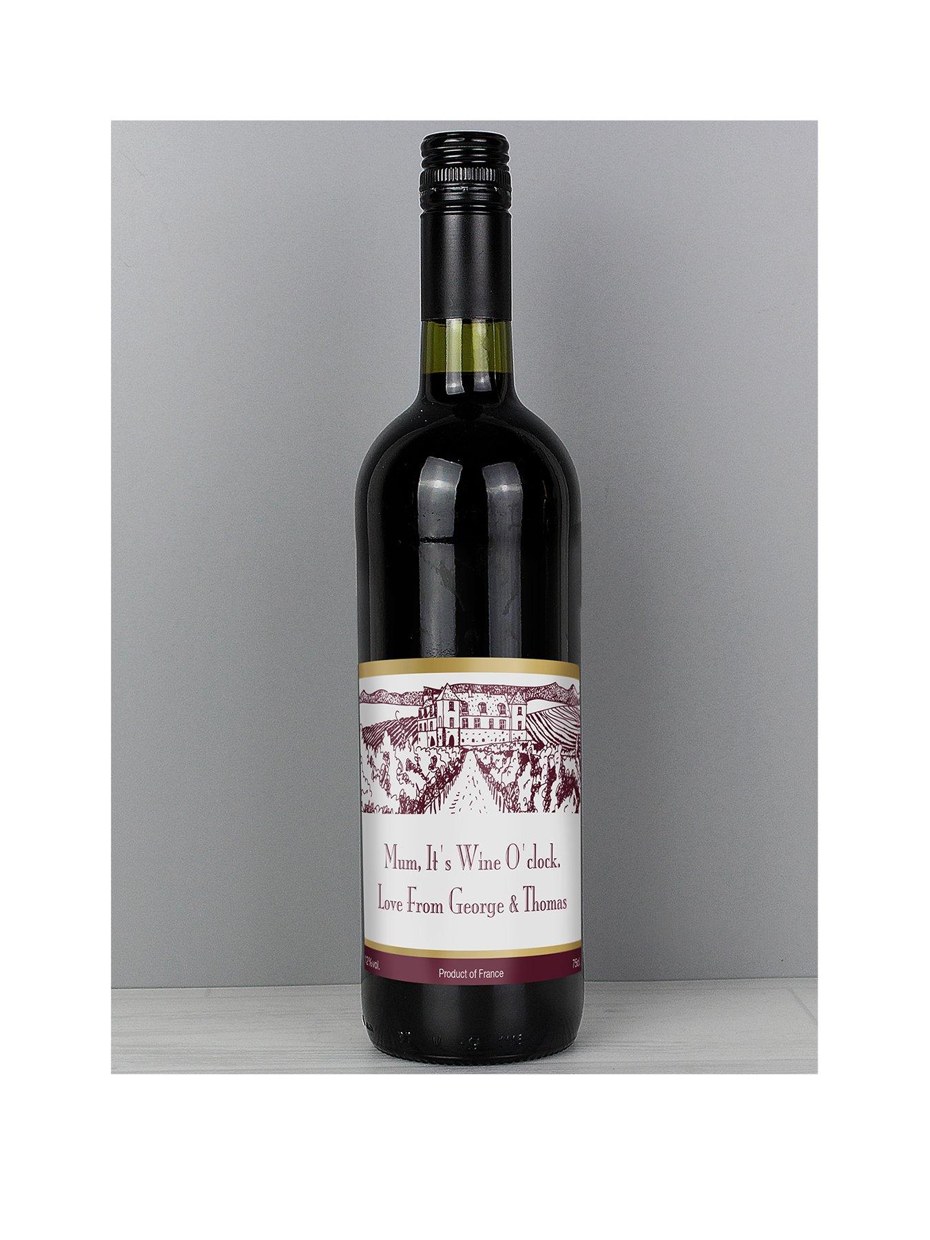 The Personalised Memento Company Personalised Wine